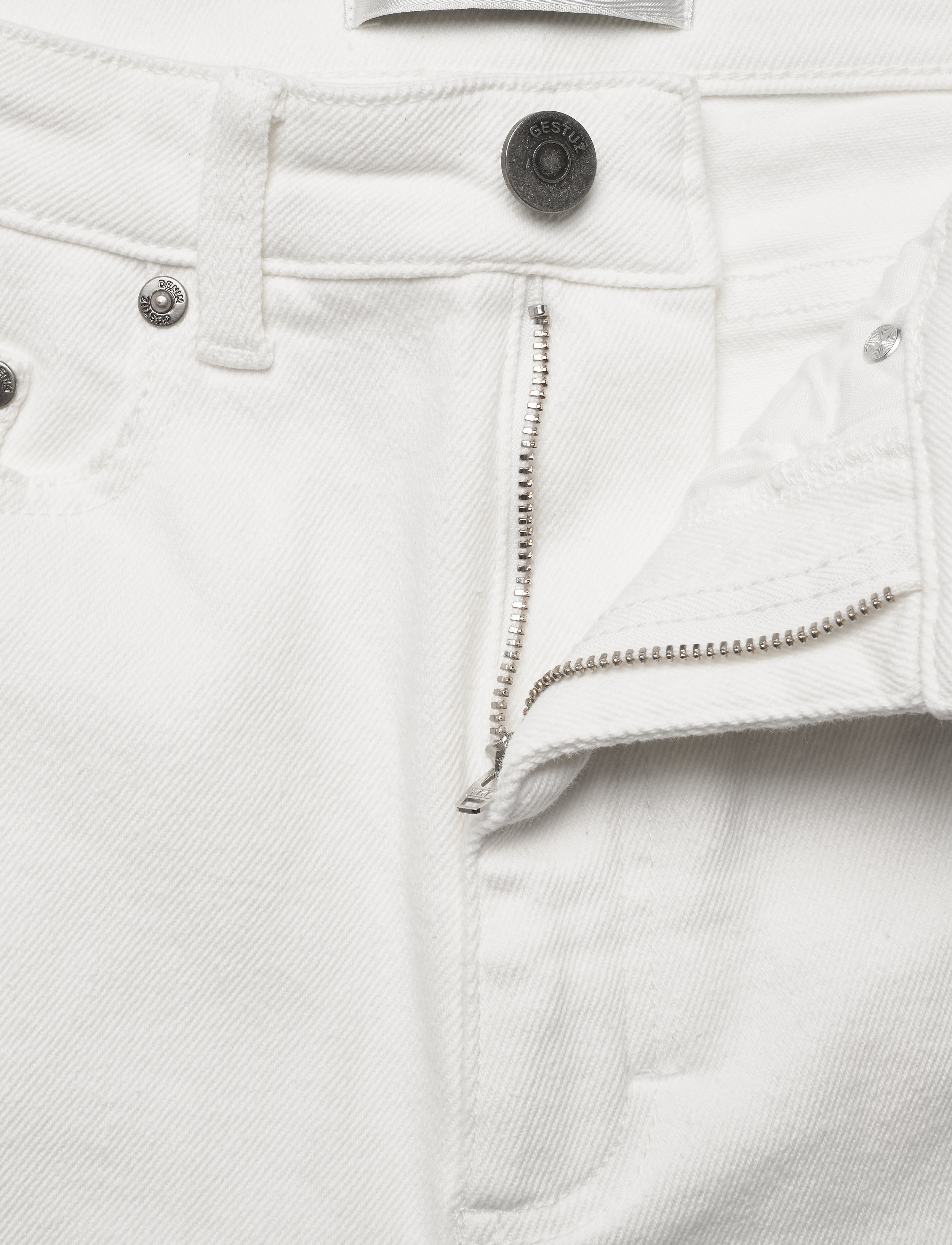Gestuz - AstridGZ HW slim jeans - bright white - 3