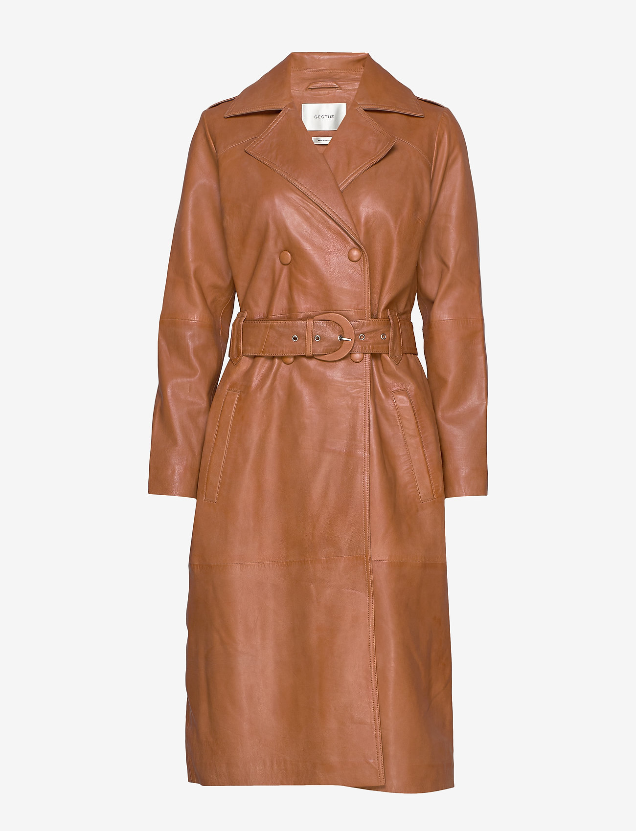 Gestuz - Mairigz Coat - cognac - 0