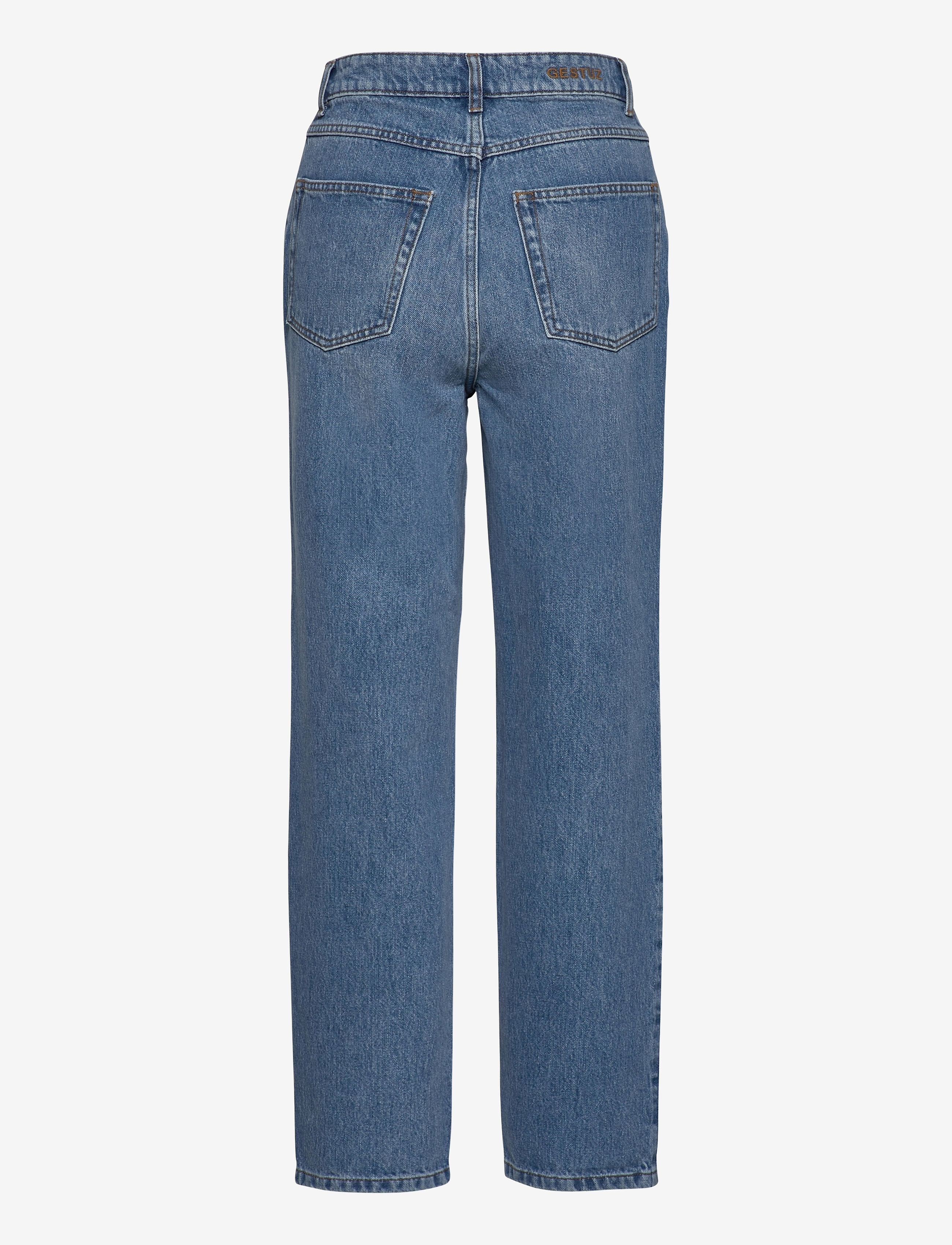 Gestuz - DacyGZ HW straight jeans - medium blue - 2
