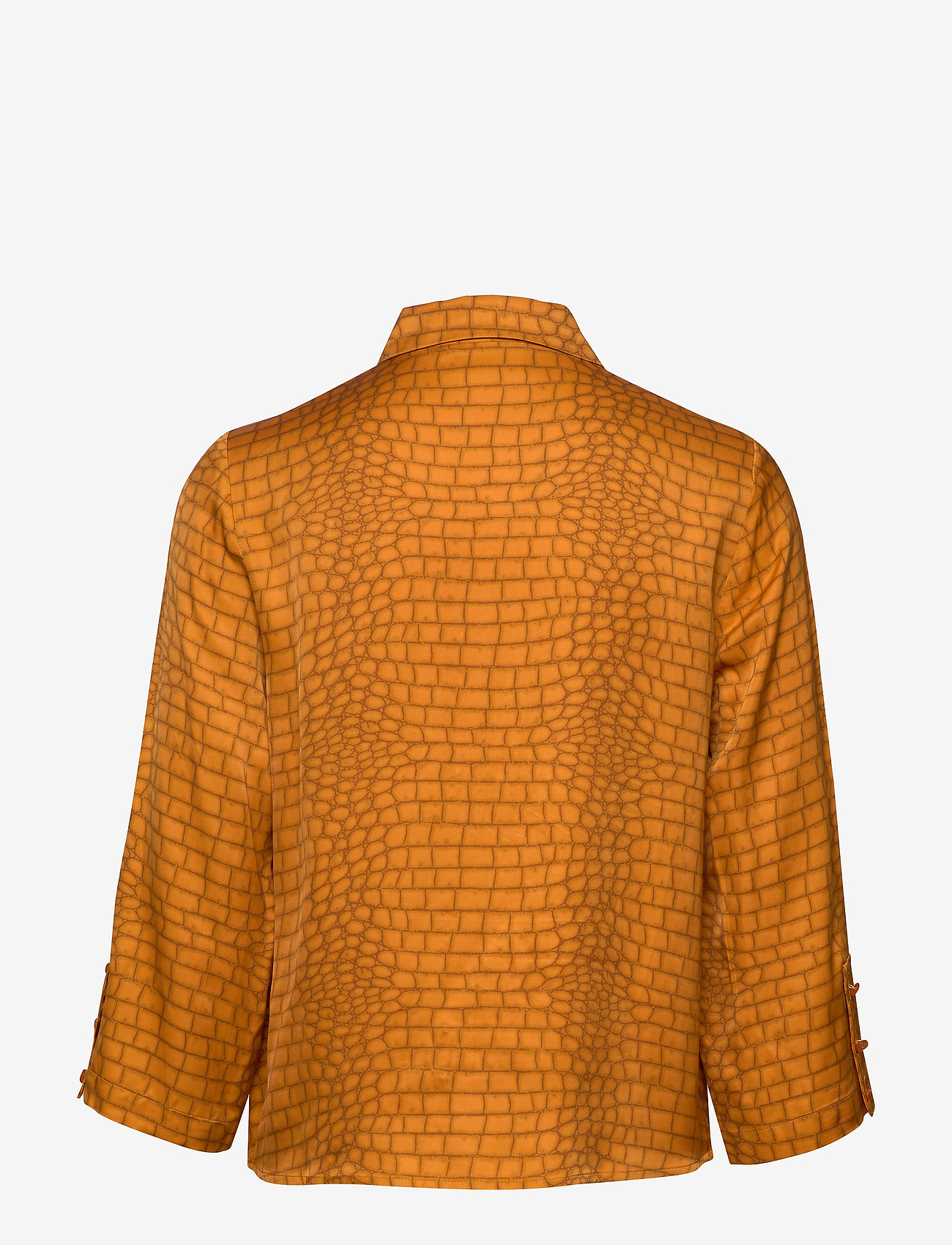 Gestuz - TabbyGZ shirt MS20 - långärmade blusar - golden oak - 1