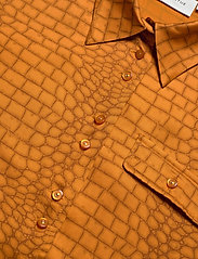 Gestuz - TabbyGZ shirt MS20 - långärmade blusar - golden oak - 3