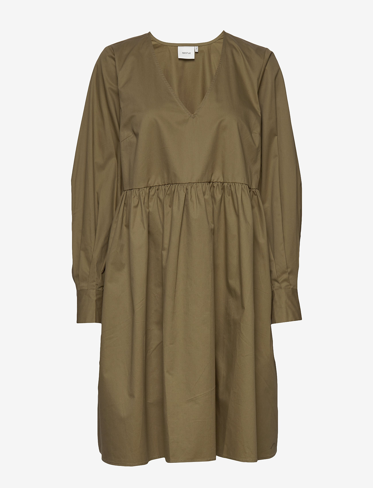 Gestuz - StellaGZ solid dress MS20 - midikleidid - capers - 0