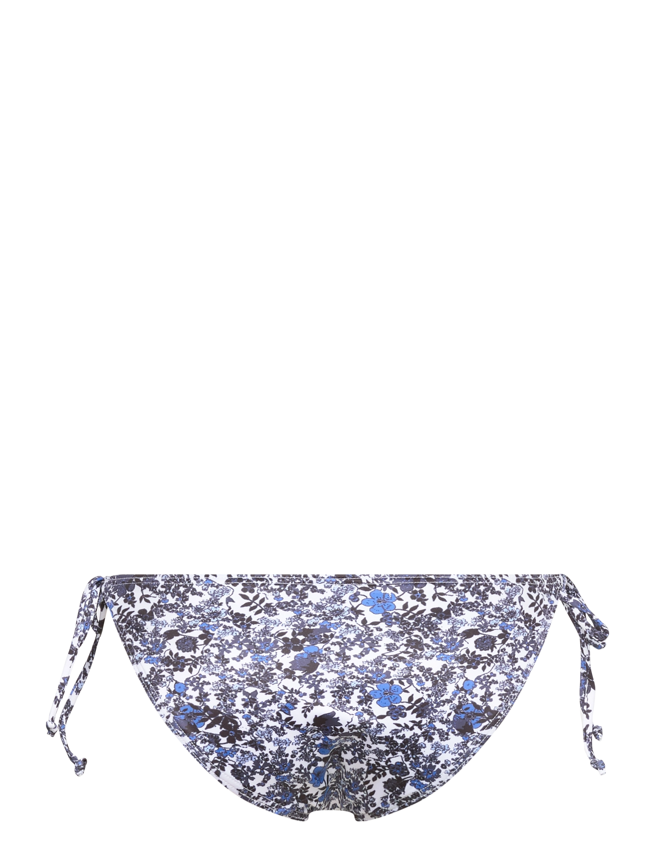 Gestuz - PilGZ bikini bottom - bikinis mit seitenbändern - blue flower draft - 2