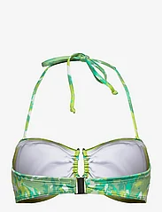 Gestuz - CanaGZ bikini top - bandeau-bikinis - green splash - 2