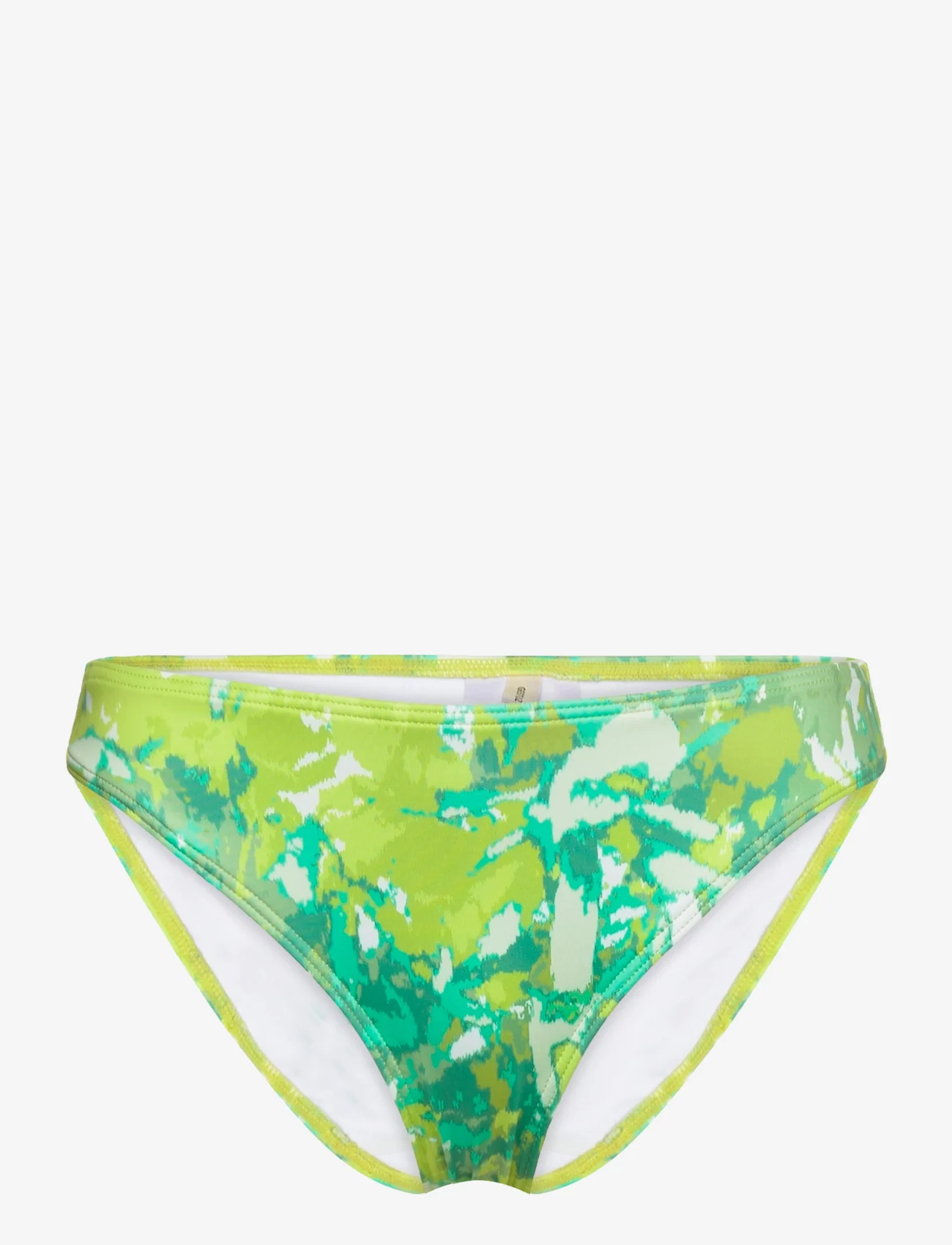 Gestuz - Cana GZ bikini bottom - bikini truser - green splash - 0