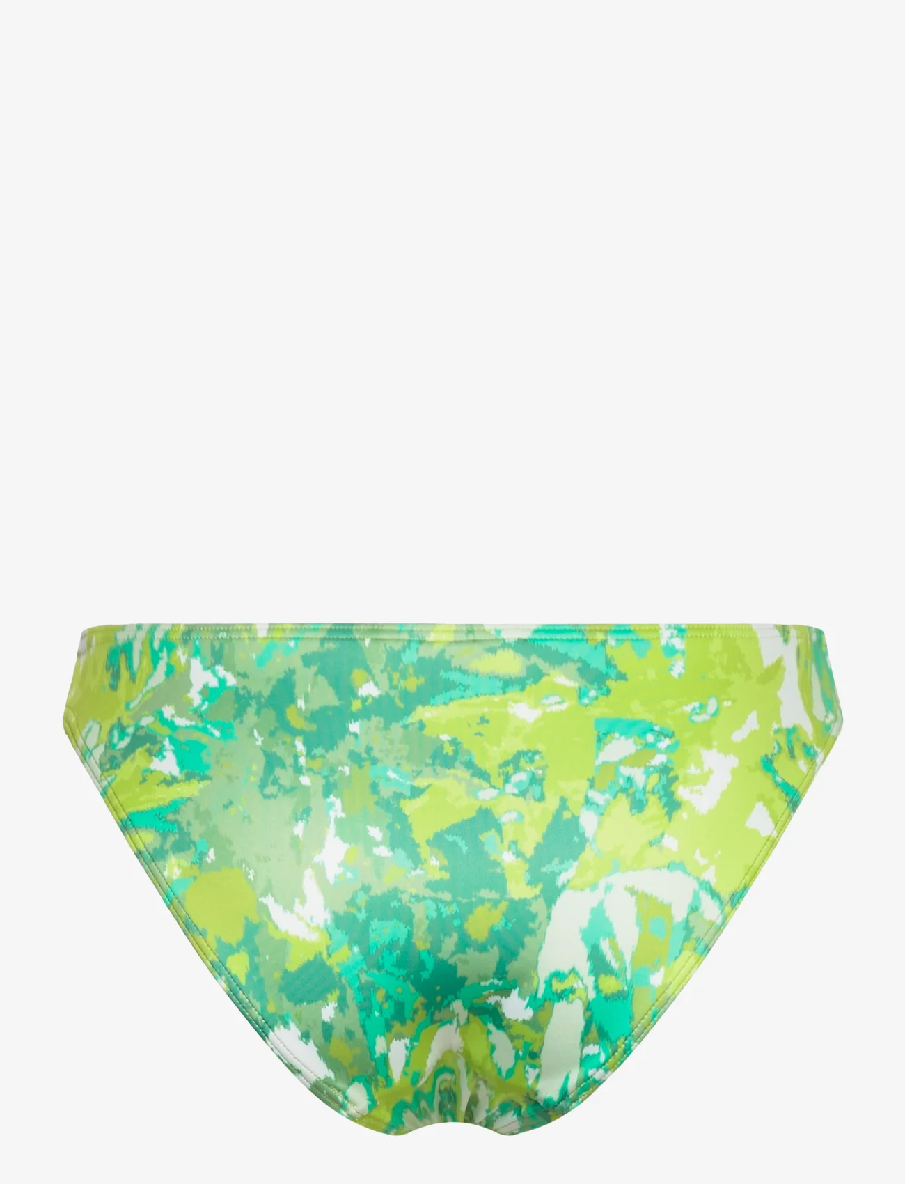Gestuz - Cana GZ bikini bottom - bikini truser - green splash - 1