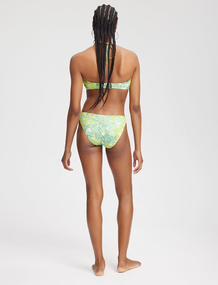Gestuz - Cana GZ bikini bottom - bikini briefs - green splash - 3