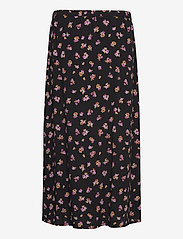 Gestuz - GitlaGZ skirt HS20 - midi kjolar - black pink flower - 1