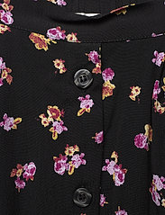 Gestuz - GitlaGZ skirt HS20 - midi kjolar - black pink flower - 5