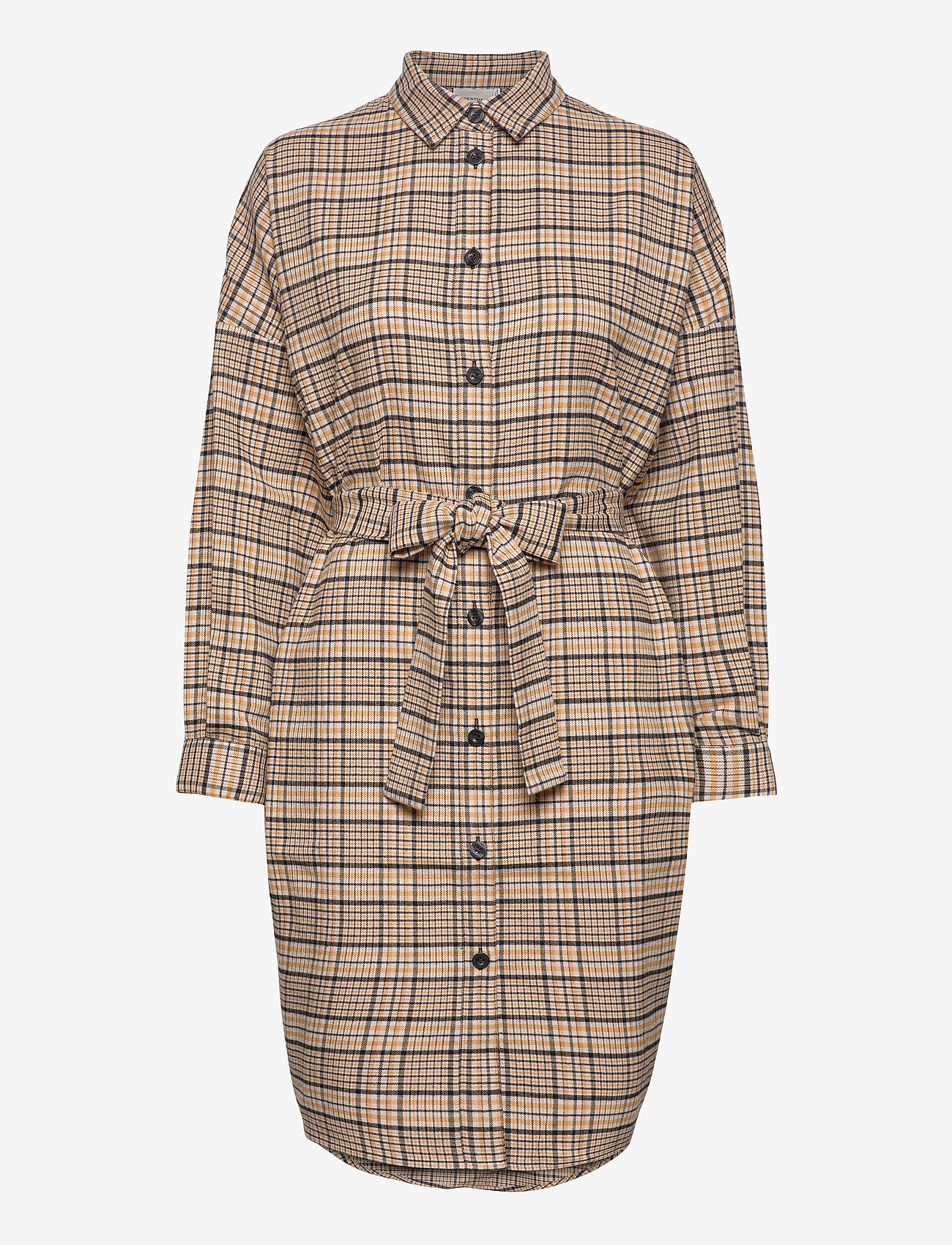 Gestuz - AloeGZ OZ shirt AO20 - yellow black check - 0