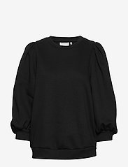 Gestuz - NankitaGZ sweatshirt - långärmade toppar - black - 0