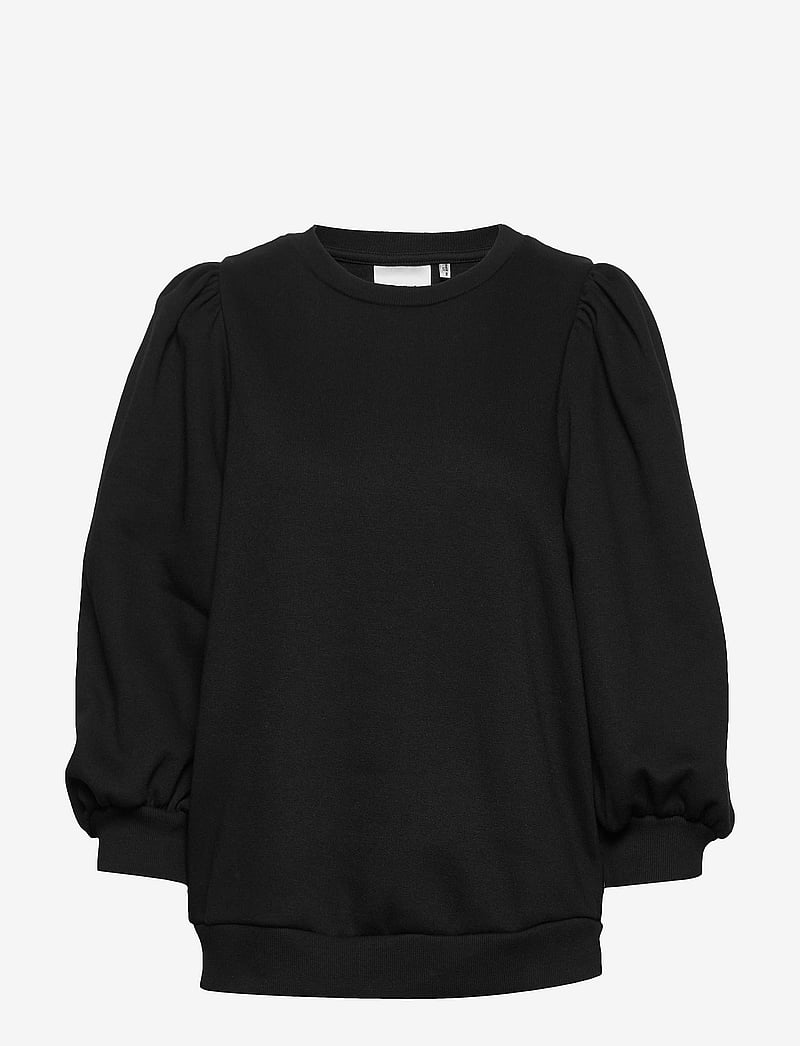 Gestuz - NankitaGZ sweatshirt - langärmlige tops - black - 1