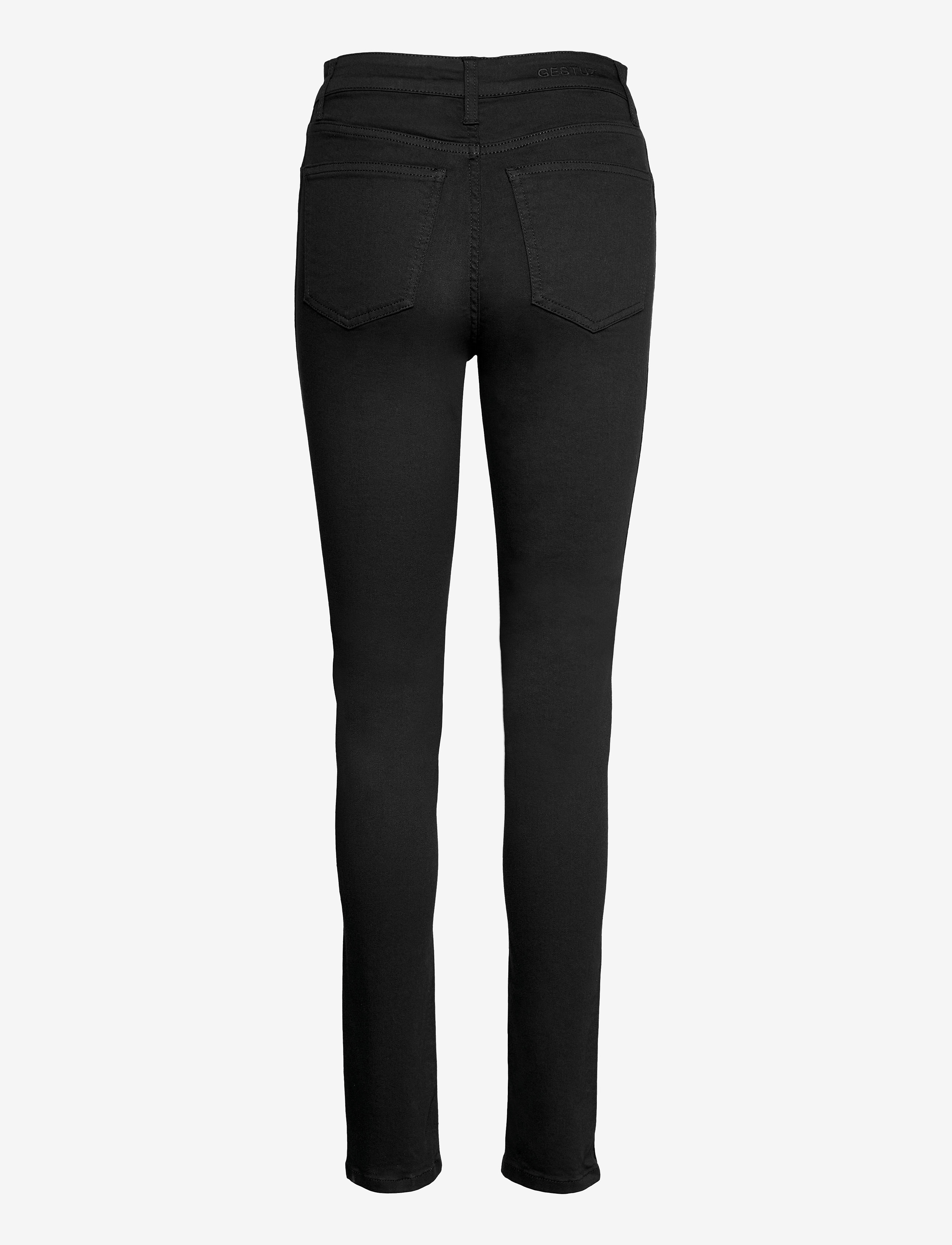 Gestuz - EmilyGZ HW skinny jeans  black - skinny jeans - black - 2
