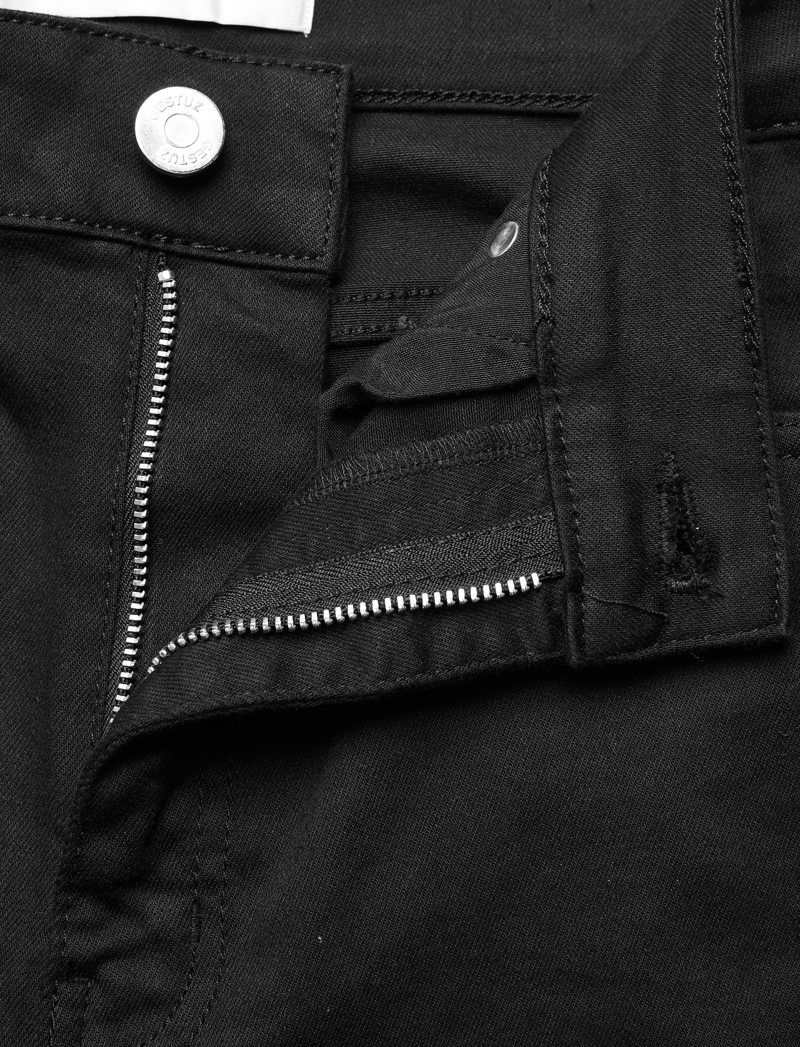 Gestuz - EmilyGZ HW skinny jeans  black - skinny jeans - black - 4