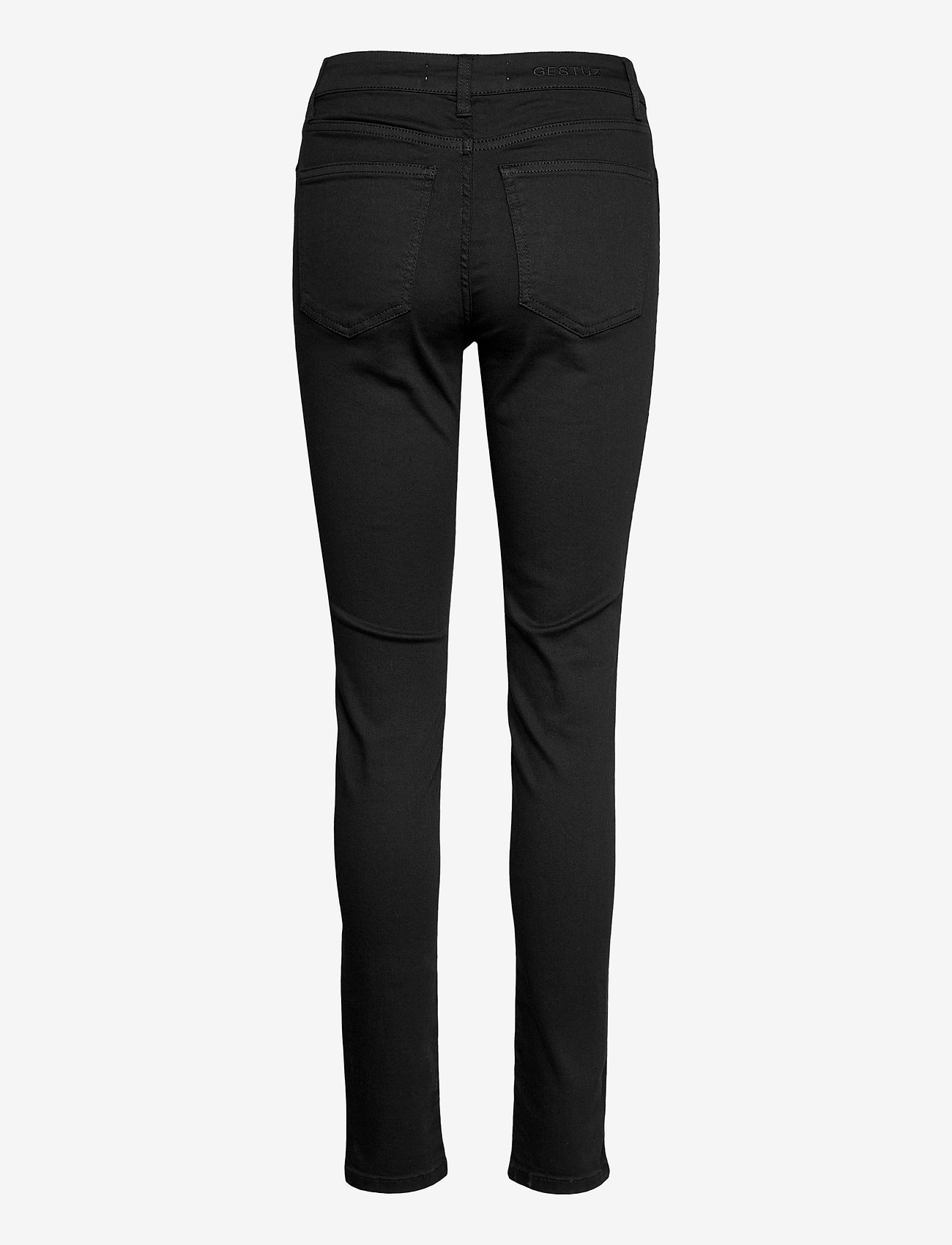 Gestuz - MaggieGZ MW skinny jeans  black - liibuvad teksad - black - 1