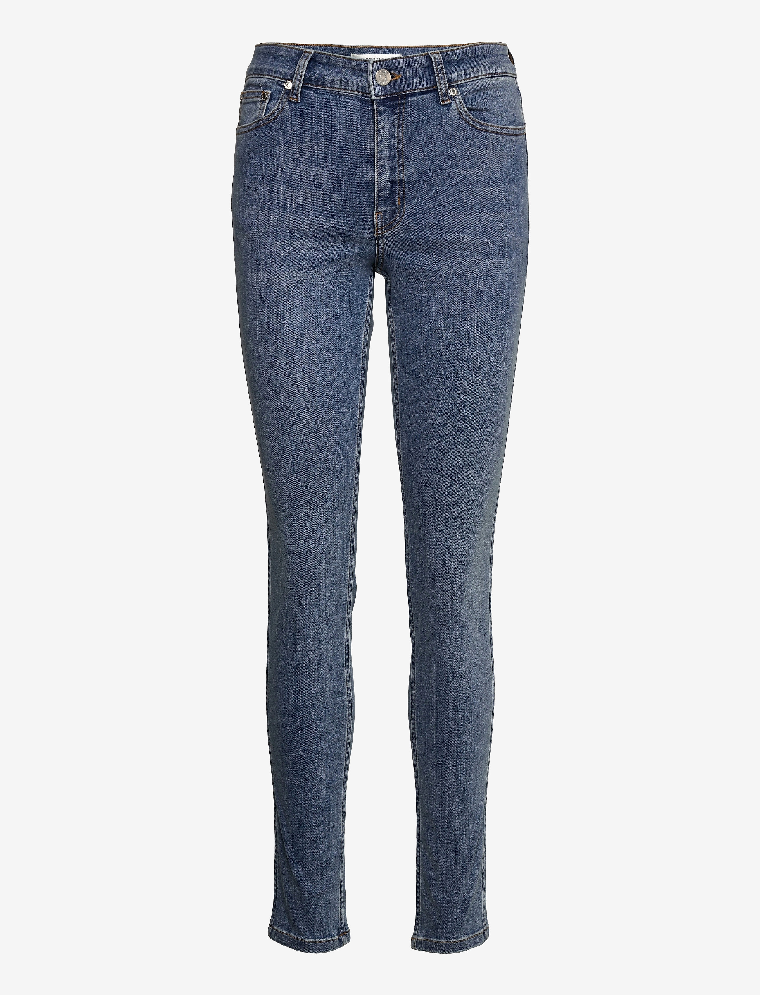 Gestuz - MaggieGZ MW skinny jeans - skinny jeans - l.a. blue - 1