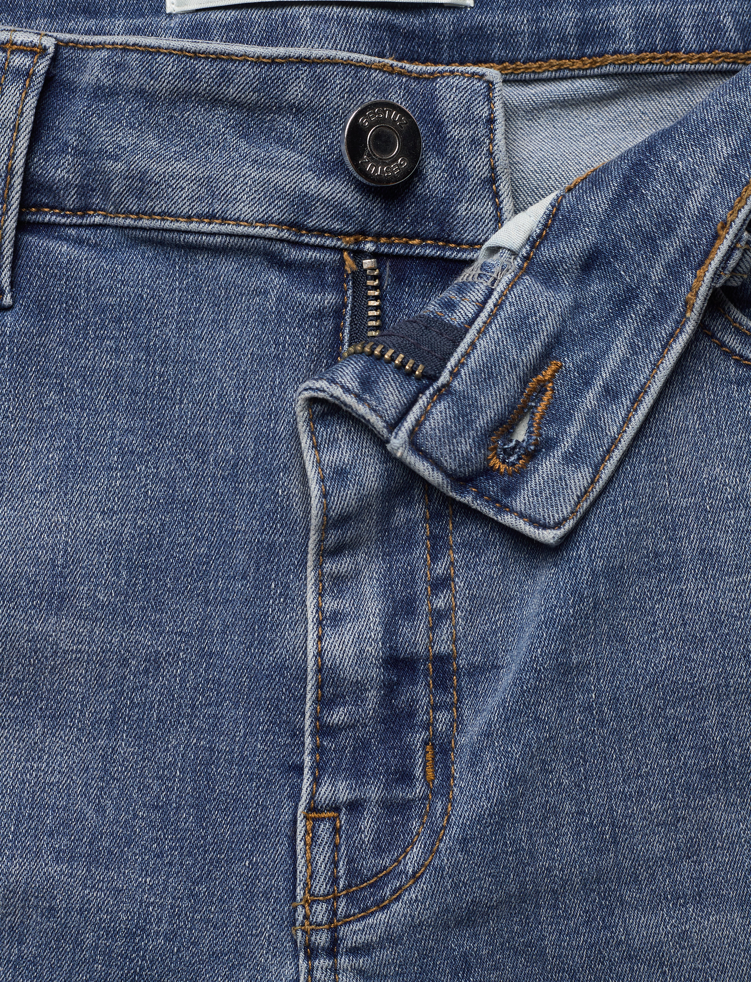 Gestuz - MaggieGZ MW skinny jeans - skinny jeans - l.a. blue - 3