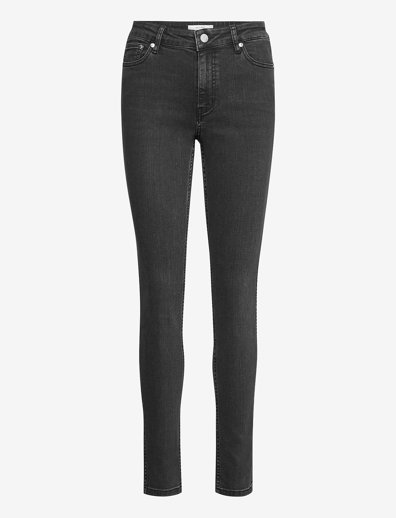 Gestuz - MaggieGZ MW skinny jeans - skinny jeans - washed grey - 0
