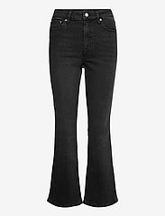 EmilindaGZ HW 7/8 flared jeans - WASHED GREY