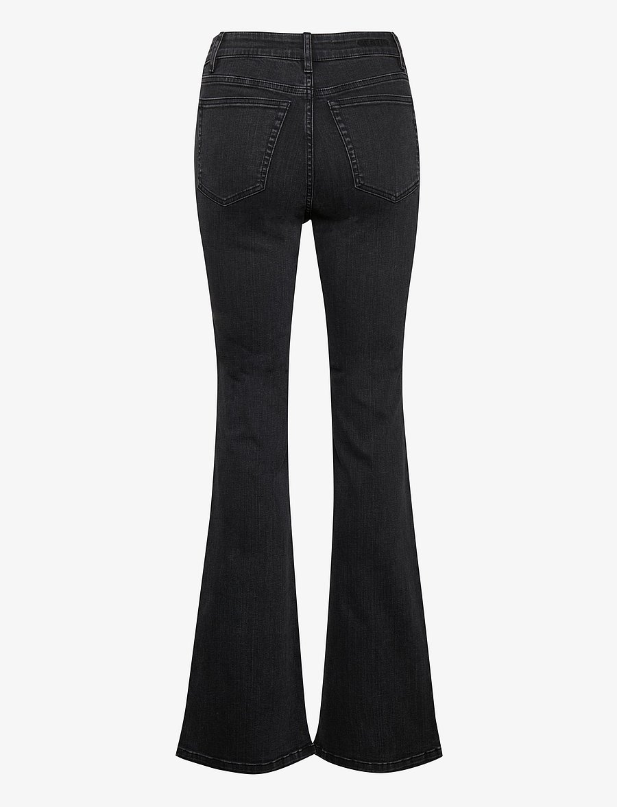 Gestuz - EmilindaGZ HW flared jeans - schlaghosen - washed grey - 2