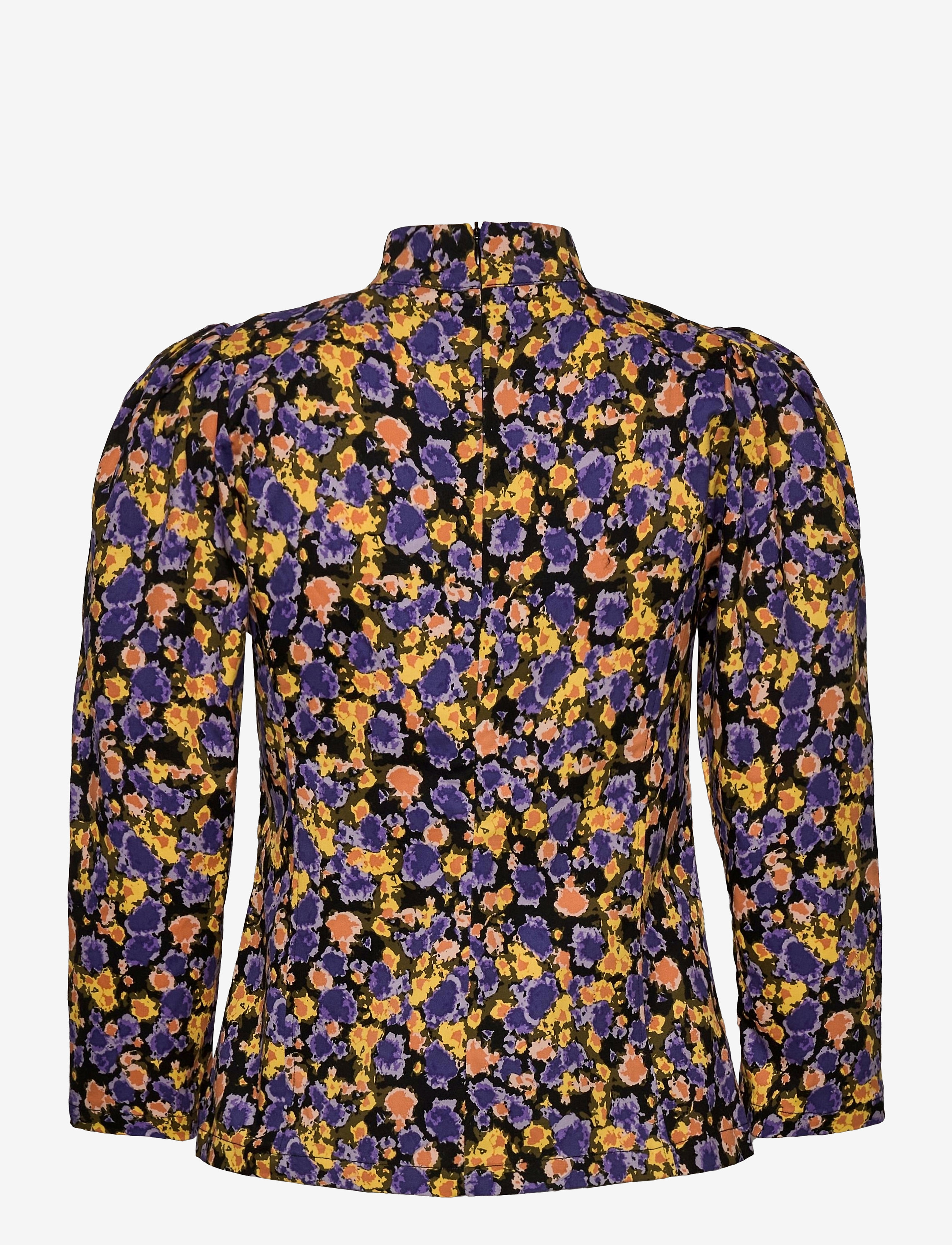 Gestuz - CameaGZ blouse - pikkade varrukatega pluusid - yellow splash - 1