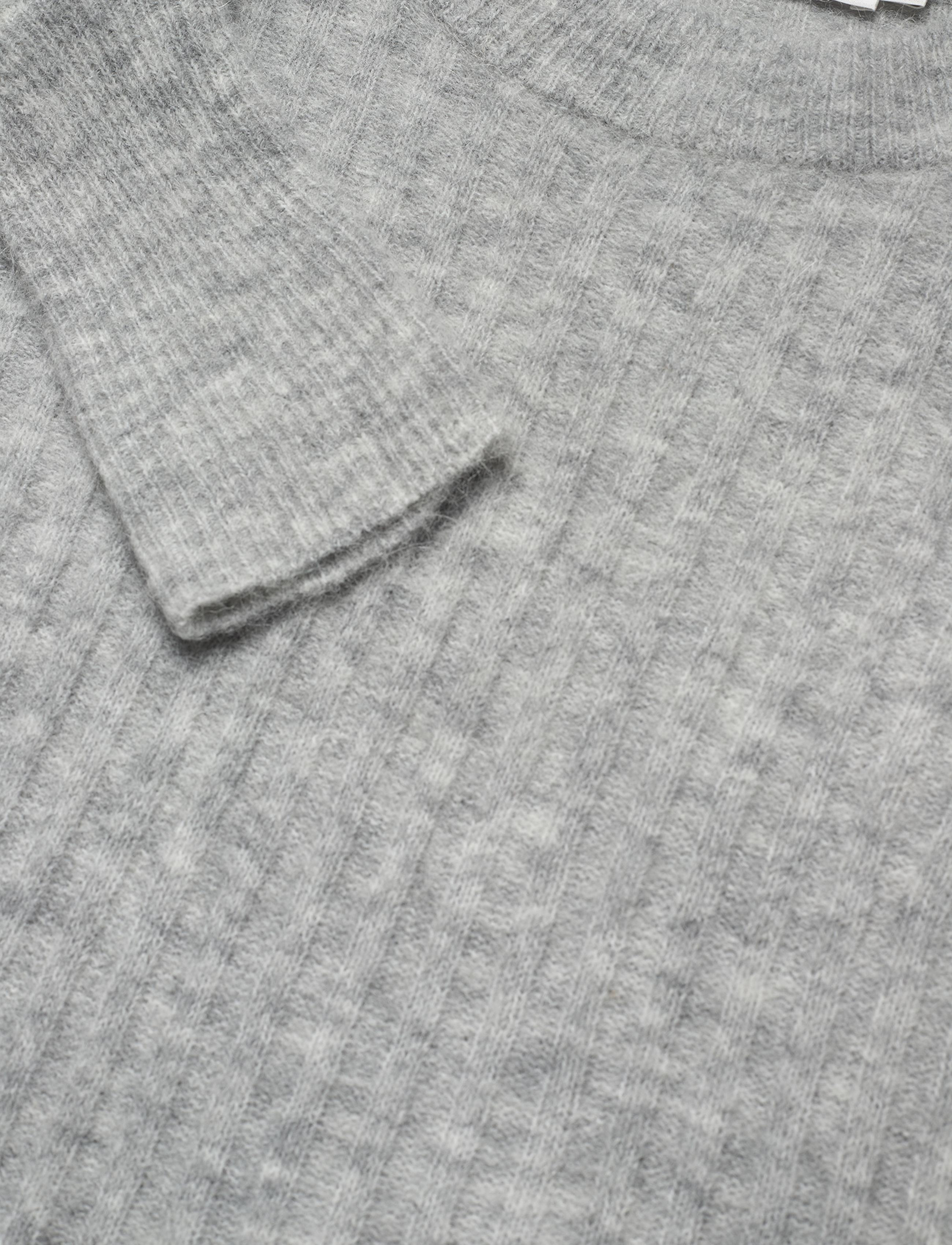 Gestuz - AlpiaGZ pullover - high-rise grey melange - 3