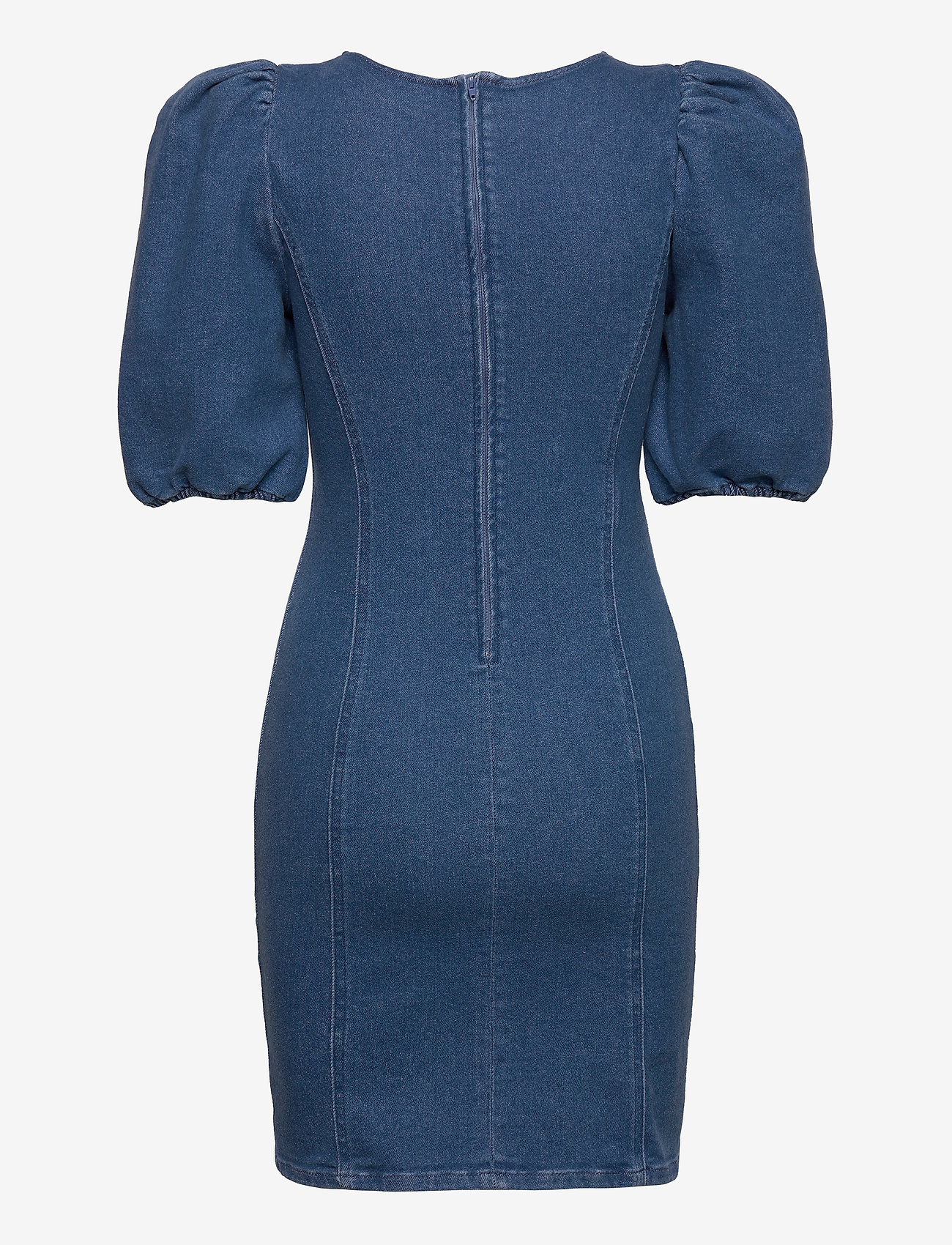 Gestuz - AstridGZ roundneck dress ZE2 20 - denim blue - 1