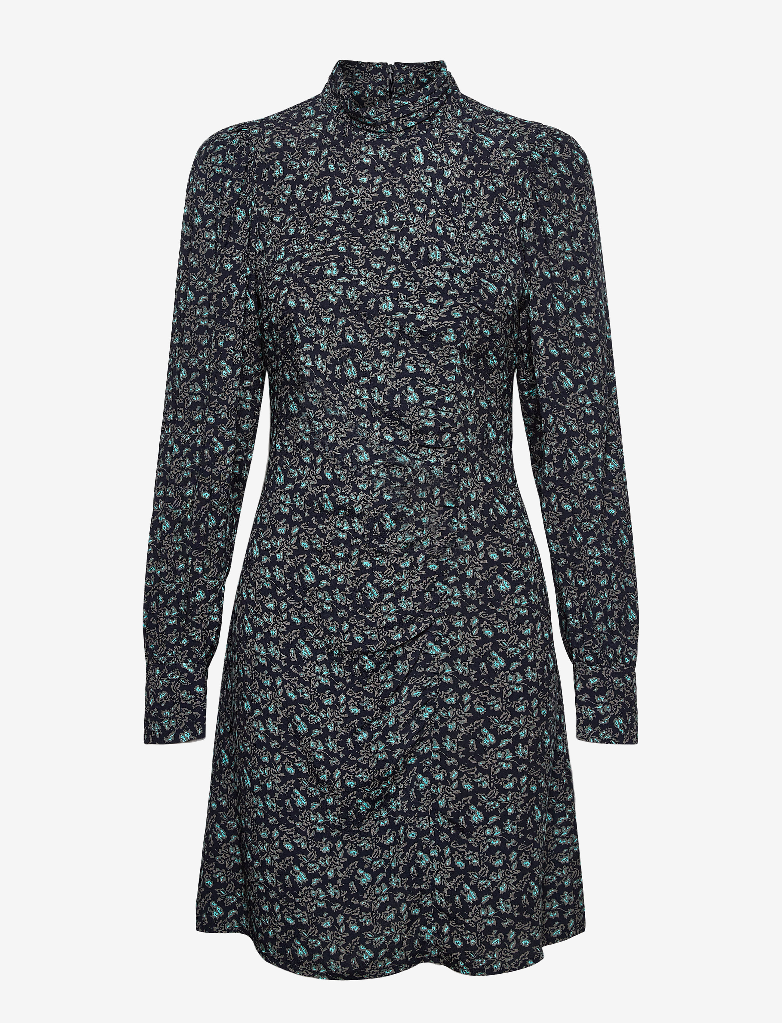 Gestuz - LoraliGZ short dress SO21 - aqua flower - 1