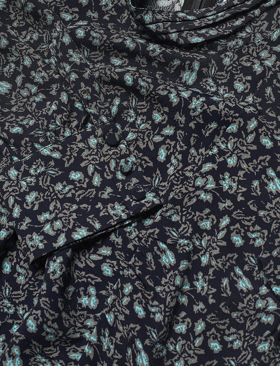 Gestuz - LoraliGZ short dress SO21 - aqua flower - 3