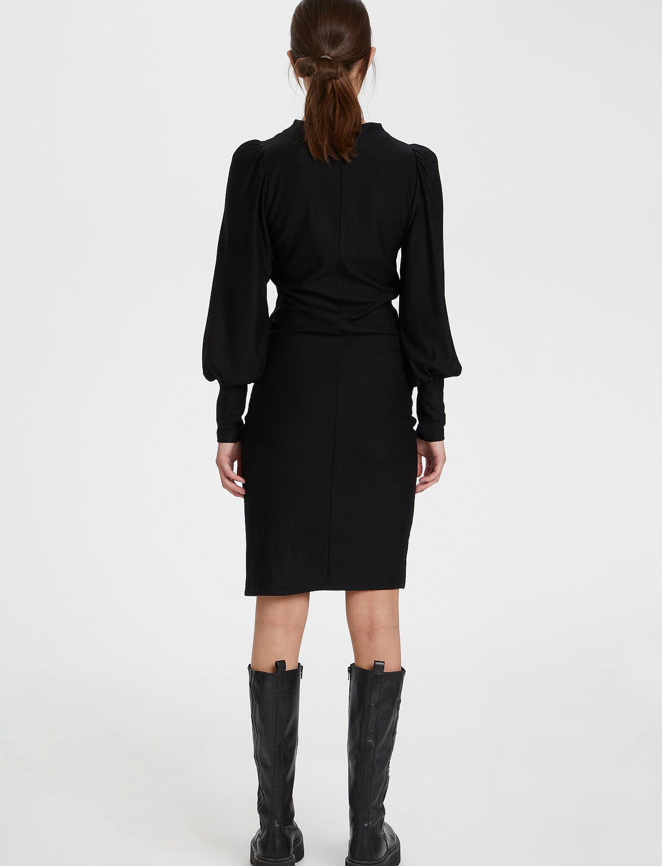 Gestuz - RifaGZ puff dress NOOS - stramme kjoler - black - 3