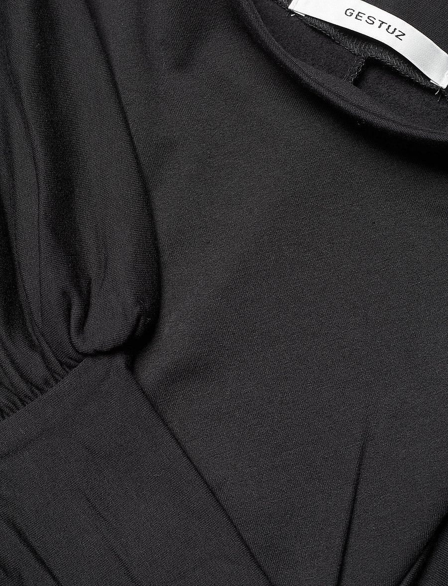 Gestuz - RifaGZ puff dress NOOS - stramme kjoler - black - 4