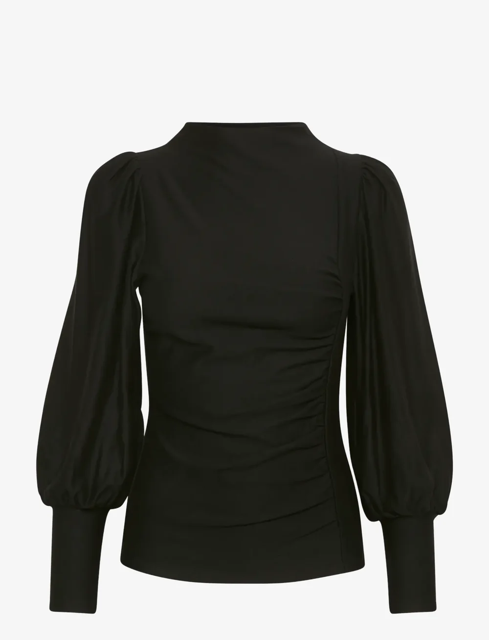 Gestuz - RifaGZ puff blouse - pikkade varrukatega pluusid - black - 1