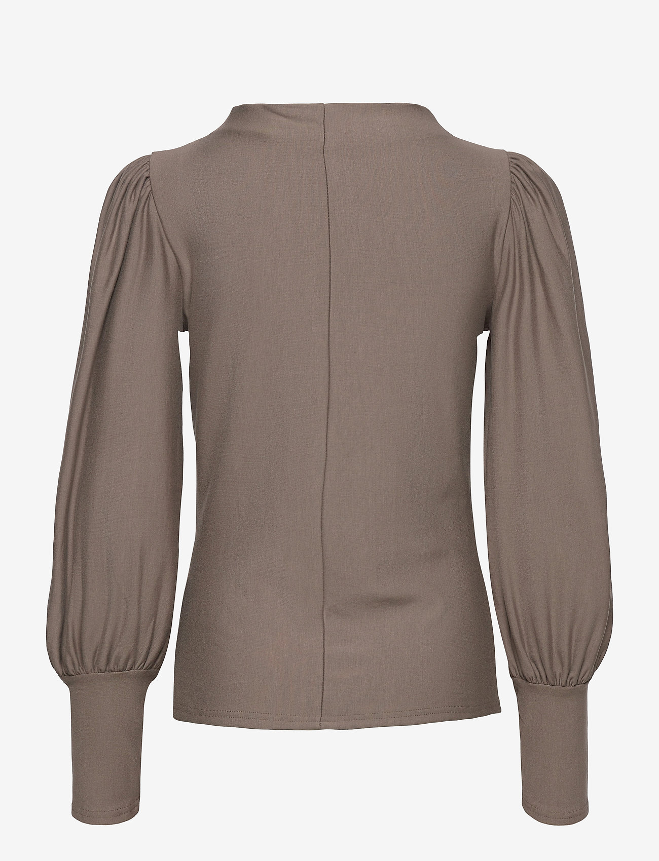 Gestuz - RifaGZ puff blouse NOOS - langärmlige blusen - earth - 1