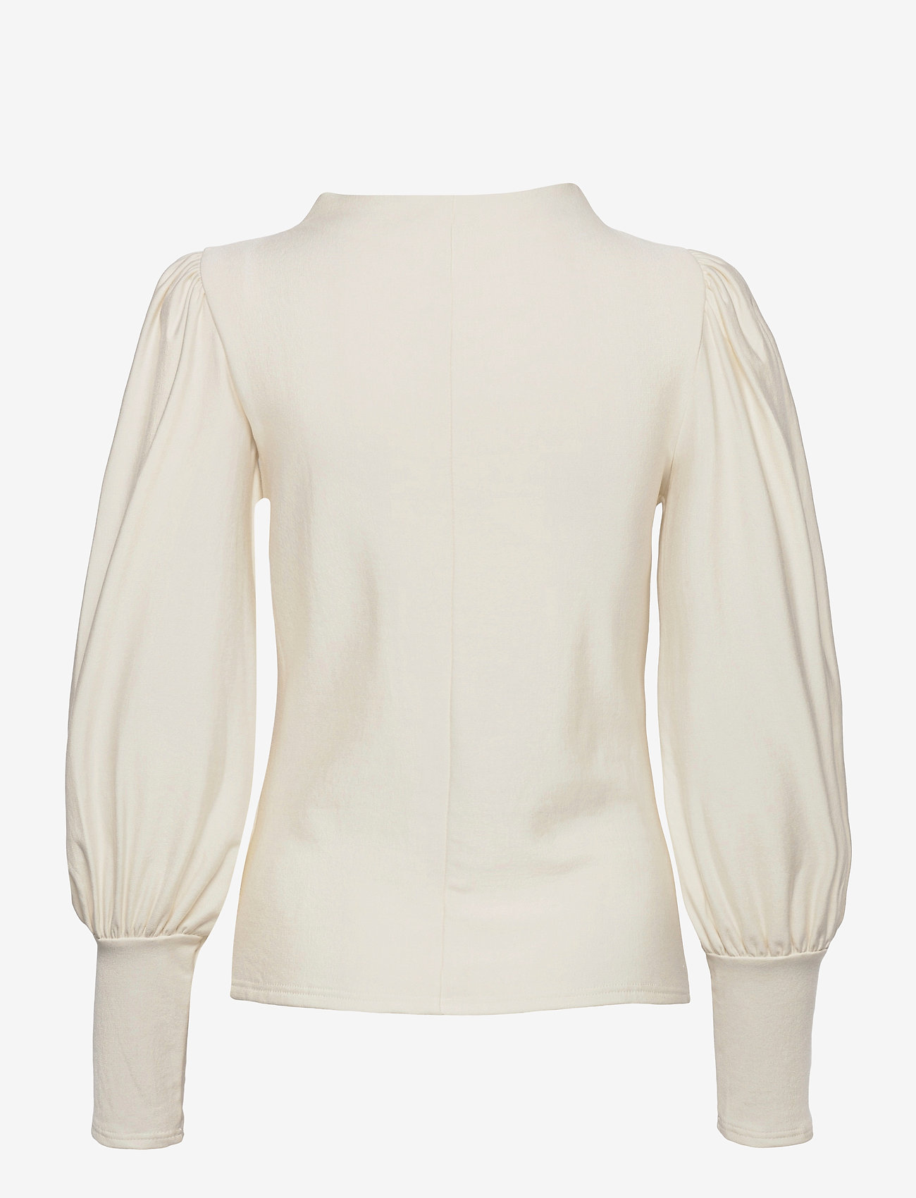 Gestuz - RifaGZ puff blouse - langærmede bluser - egret - 2