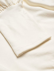 Gestuz - RifaGZ puff blouse NOOS - long-sleeved blouses - egret - 3