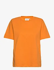 Gestuz - JoryGZ tee - t-shirts & tops - flame orange - 0