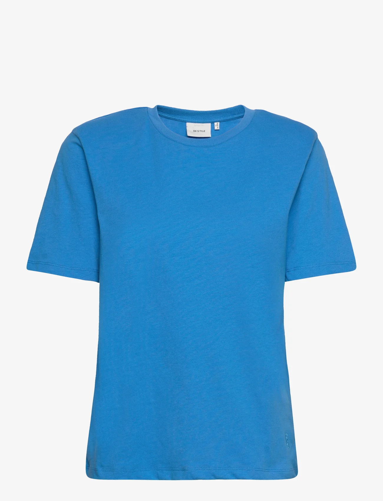 Gestuz - JoryGZ tee - t-shirts - malibu blue - 1