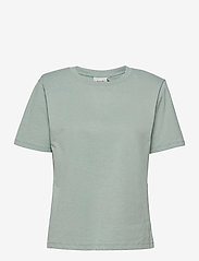 Gestuz - JoryGZ tee - t-shirt & tops - slate gray - 0