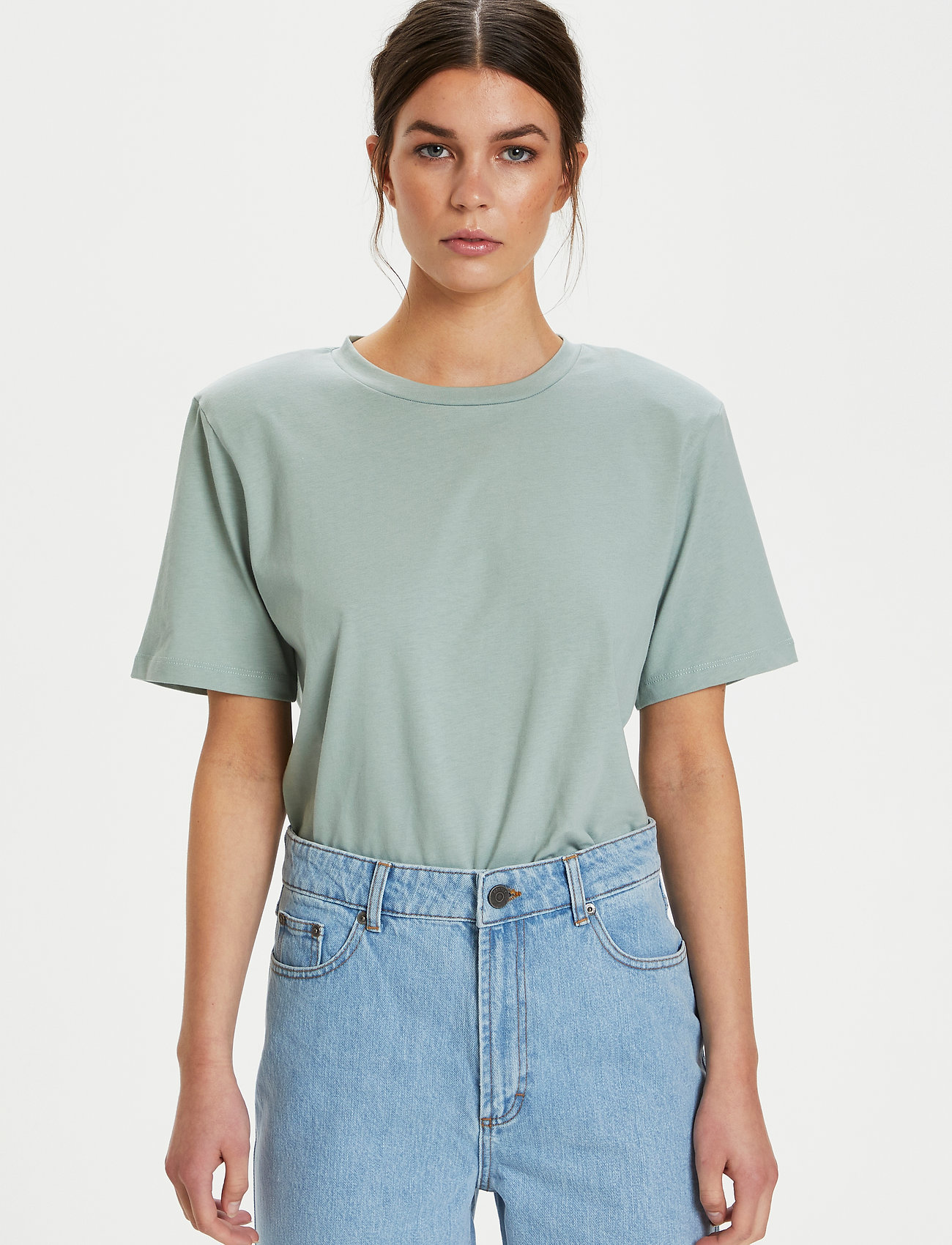 Gestuz - JoryGZ tee - laveste priser - slate gray - 5