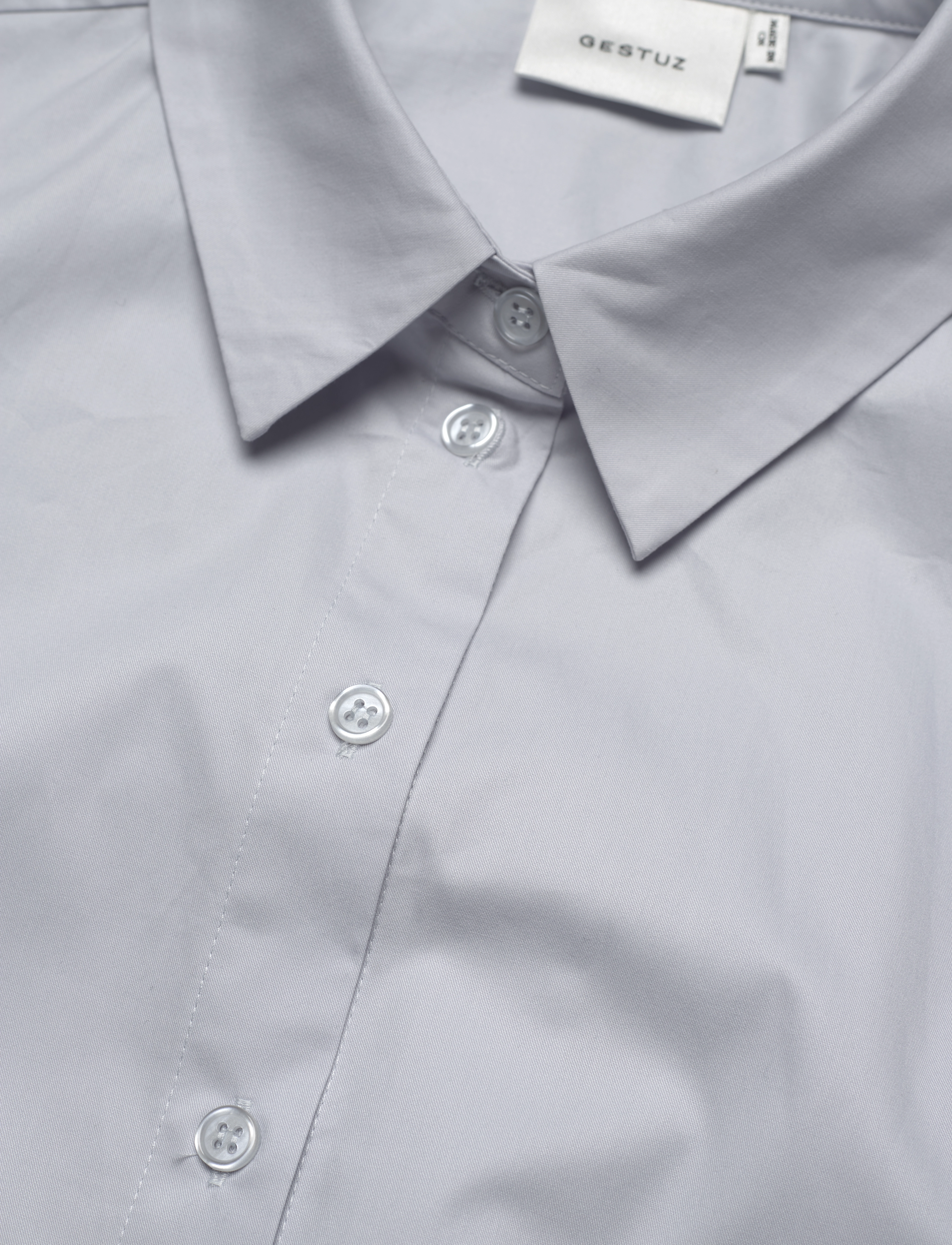 Gestuz - StellaGZ OZ shirt - grey blue - 2