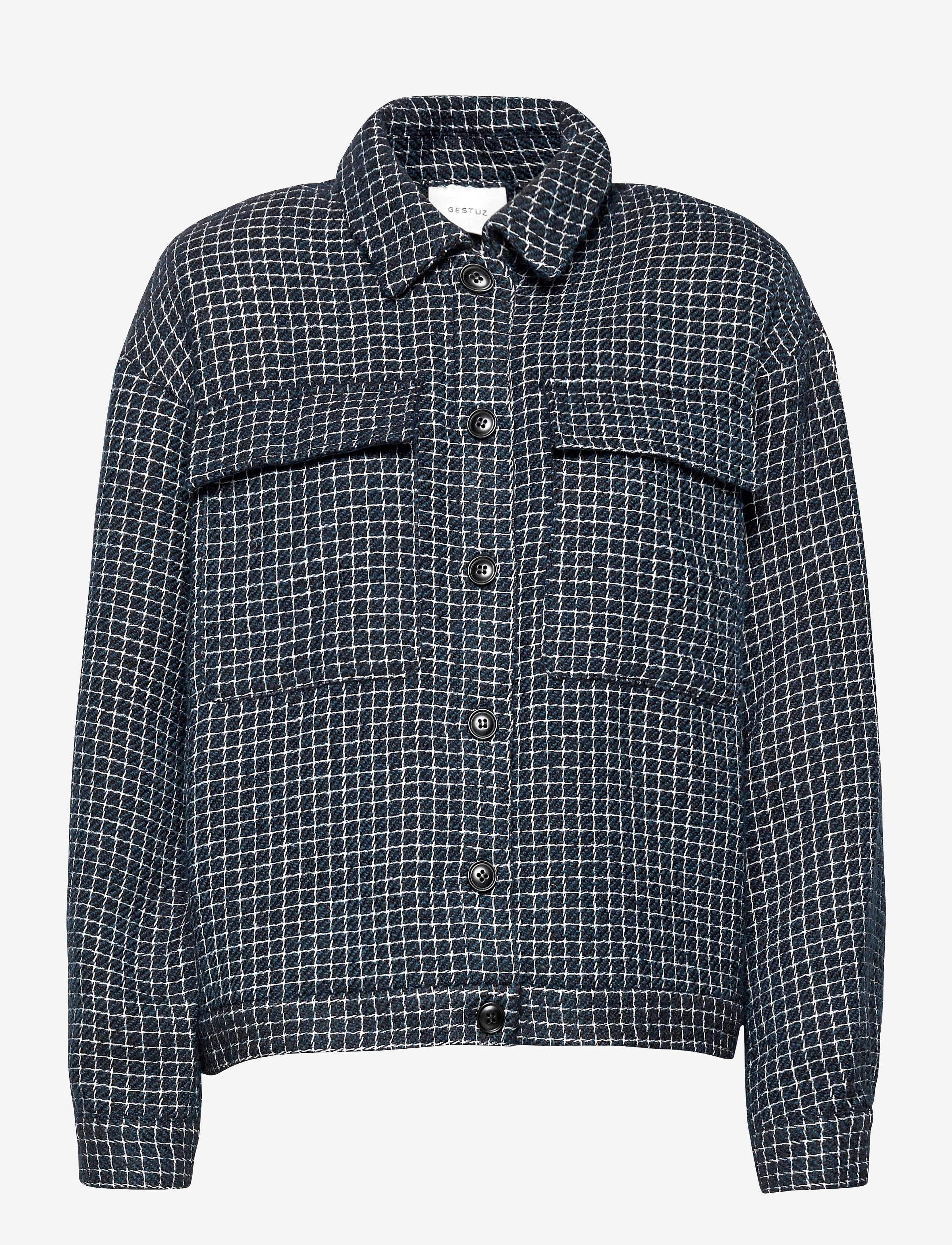 NAVY/WHITE CHECK