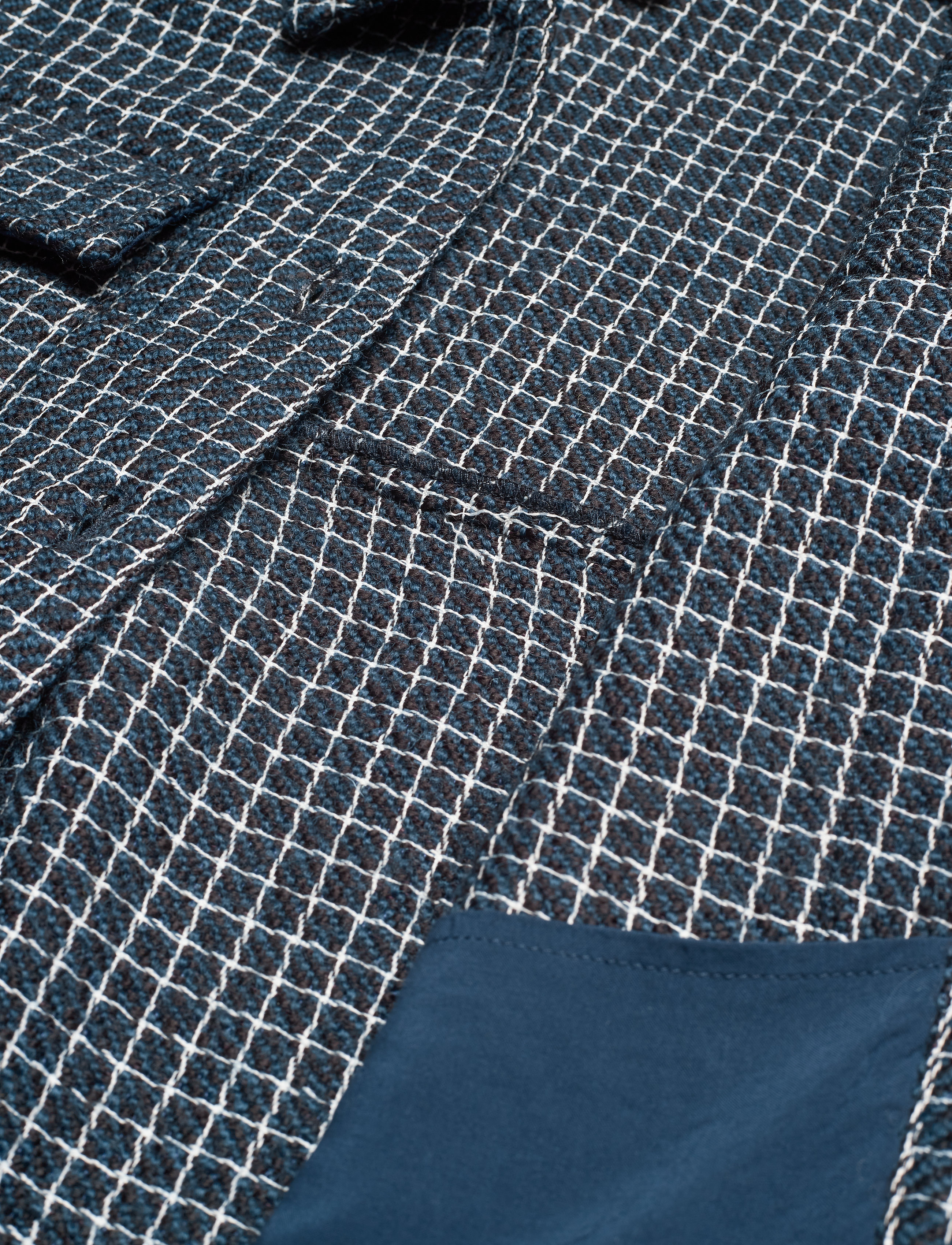 Gestuz - CleaGZ jacket SO21 - navy/white check - 4