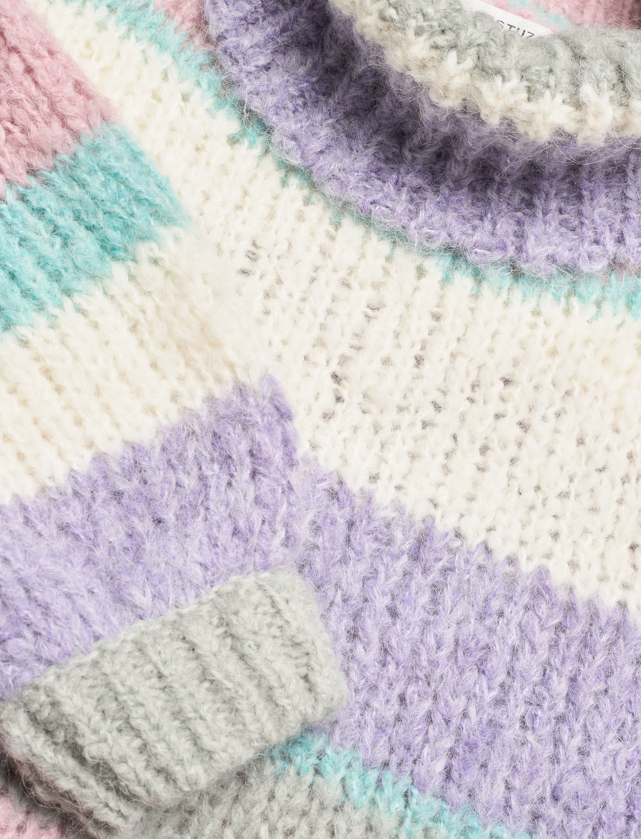 Gestuz - CarleaGZ OZ rollneck SO21 - aqua multi stripe - 3