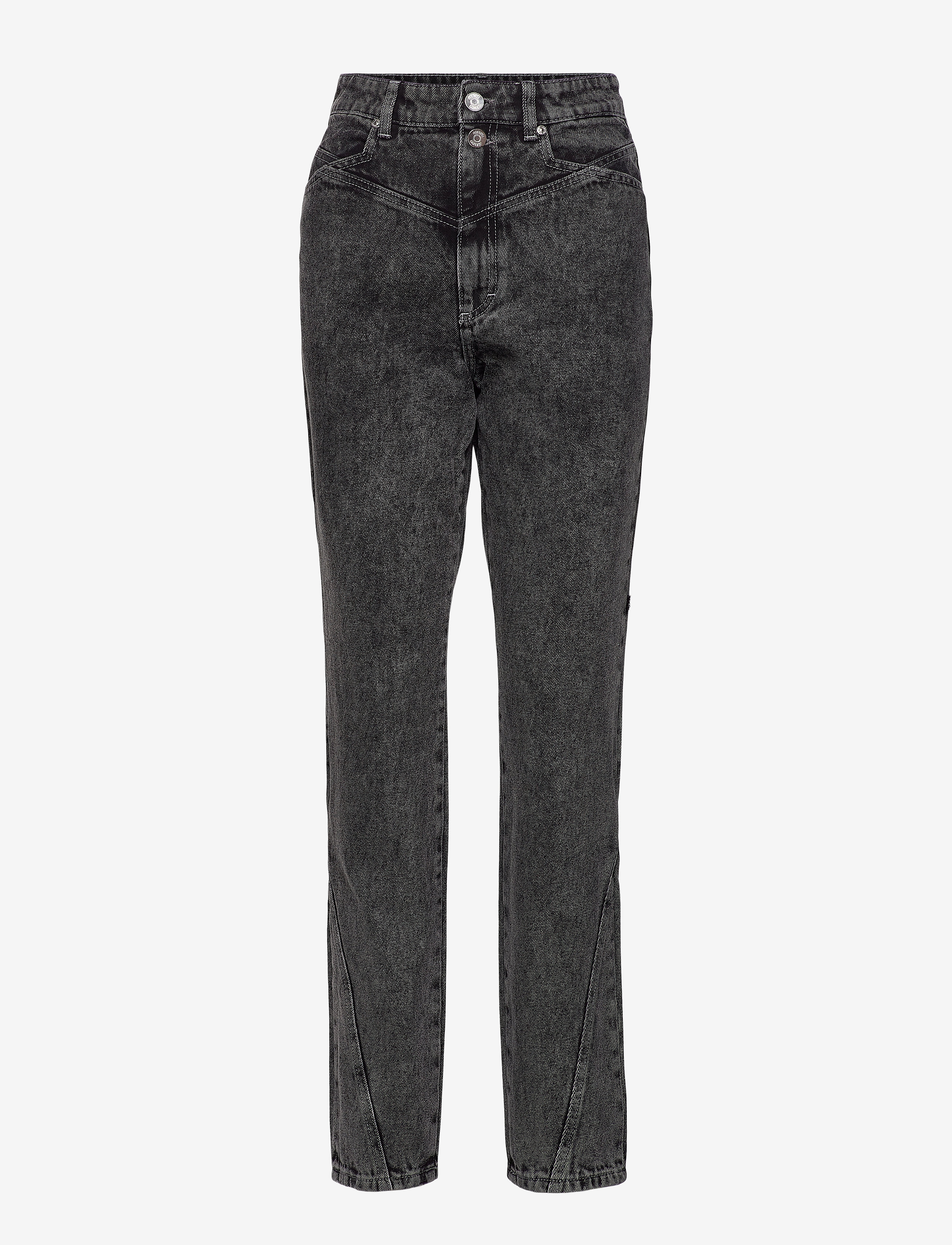 Gestuz - AleahGZ HW jeans SO21 - storm grey - 1