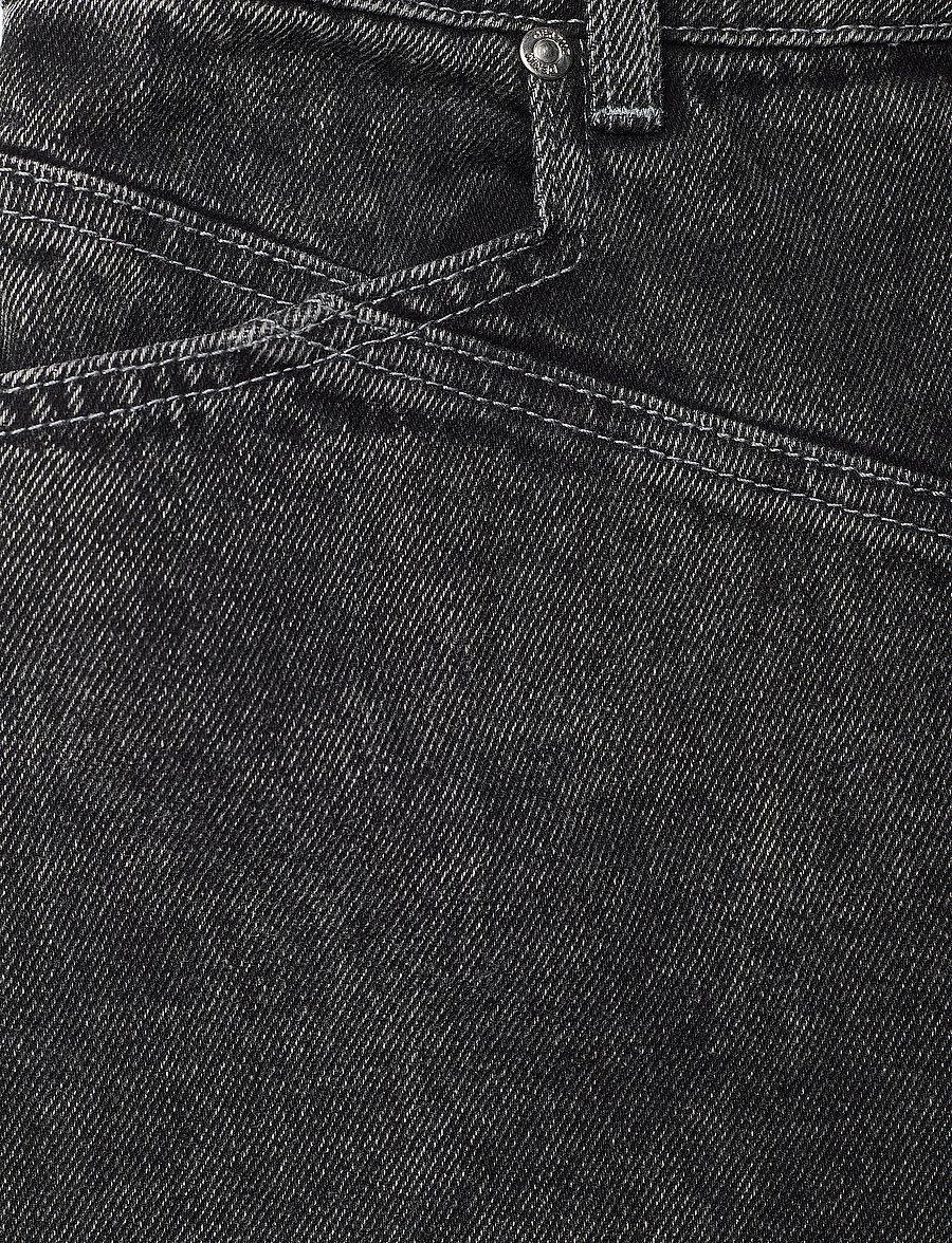 Gestuz - AleahGZ HW jeans SO21 - aptempti džinsai - storm grey - 3