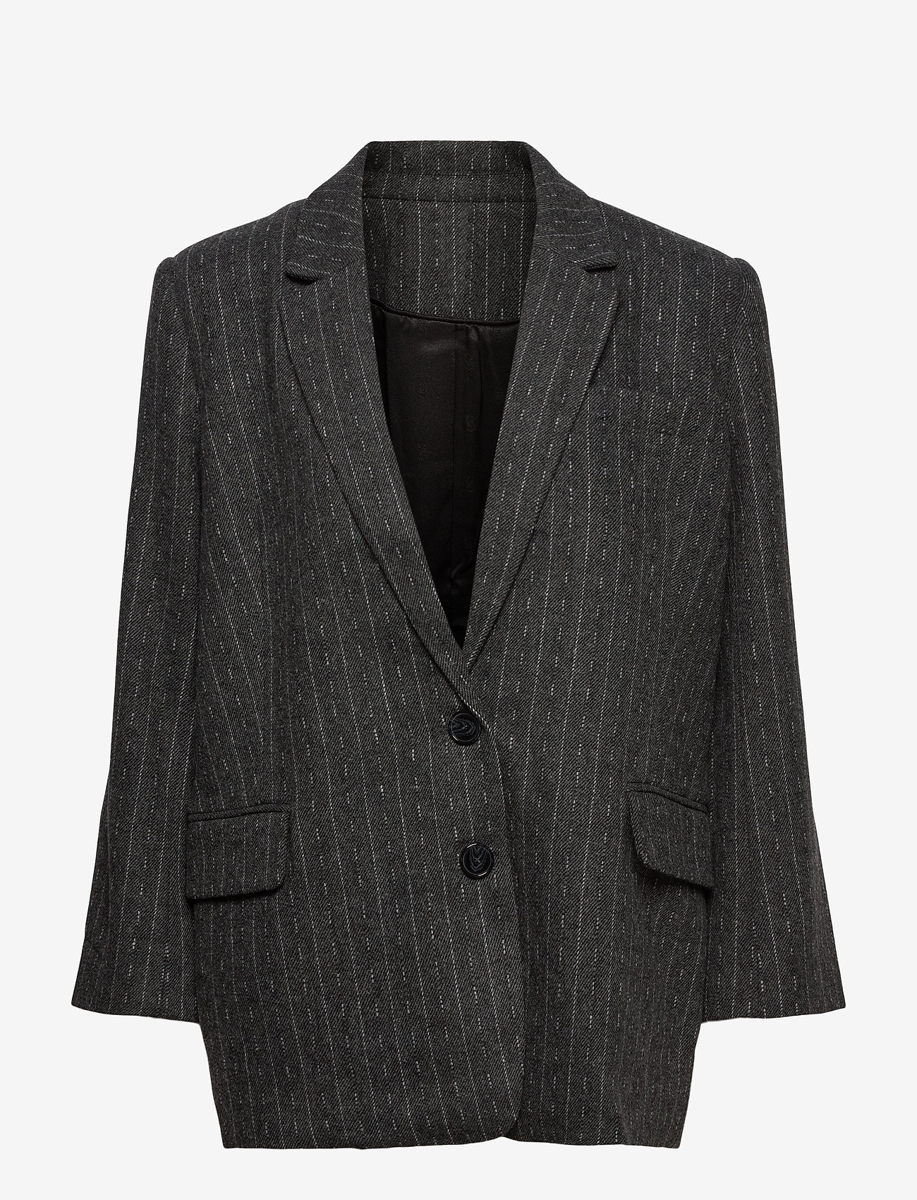 Gestuz - RoyaGZ OZ blazer SO21 - dark grey pinstripe - 1