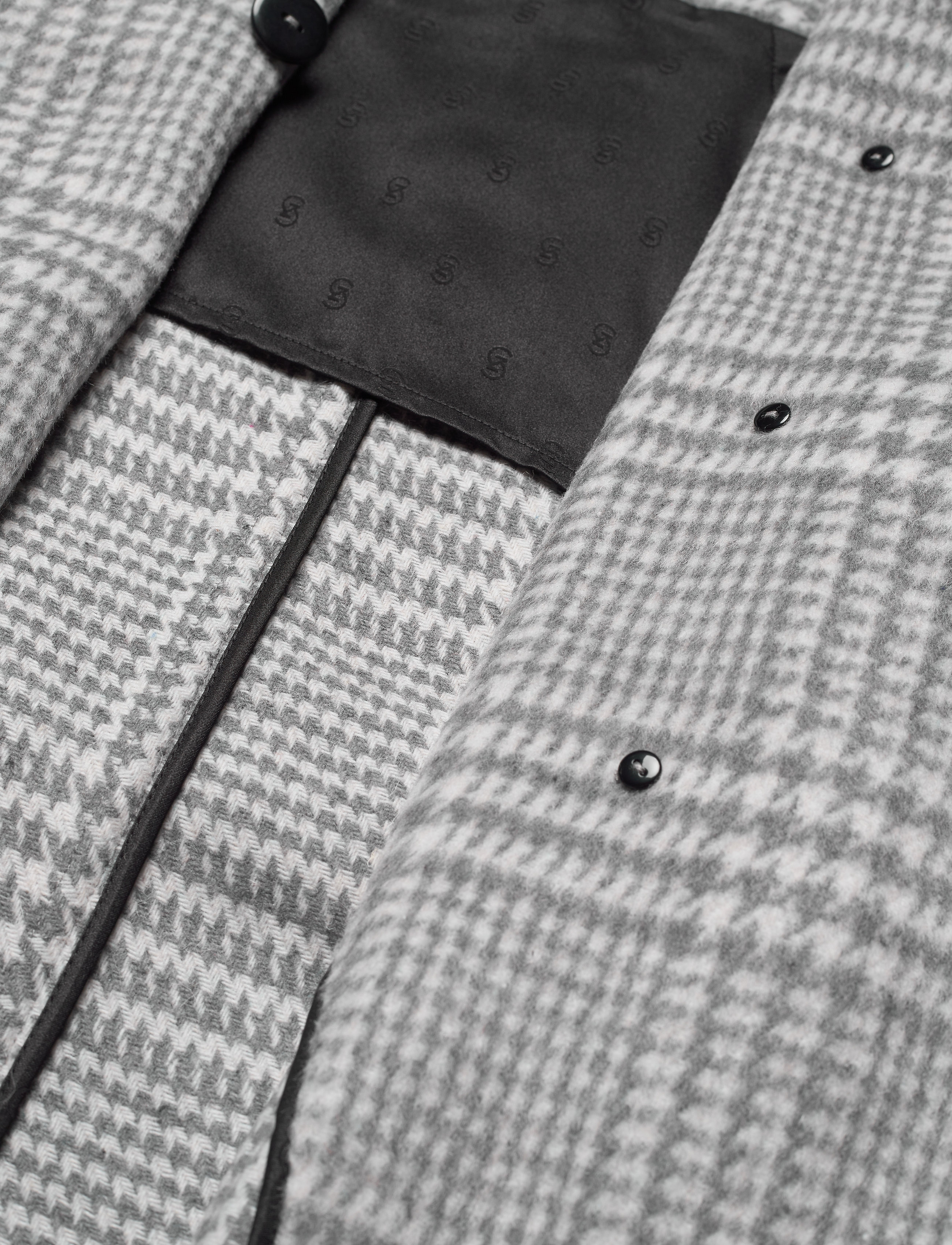 Gestuz - RoselGZ jacket SO21 - grey/white check - 4
