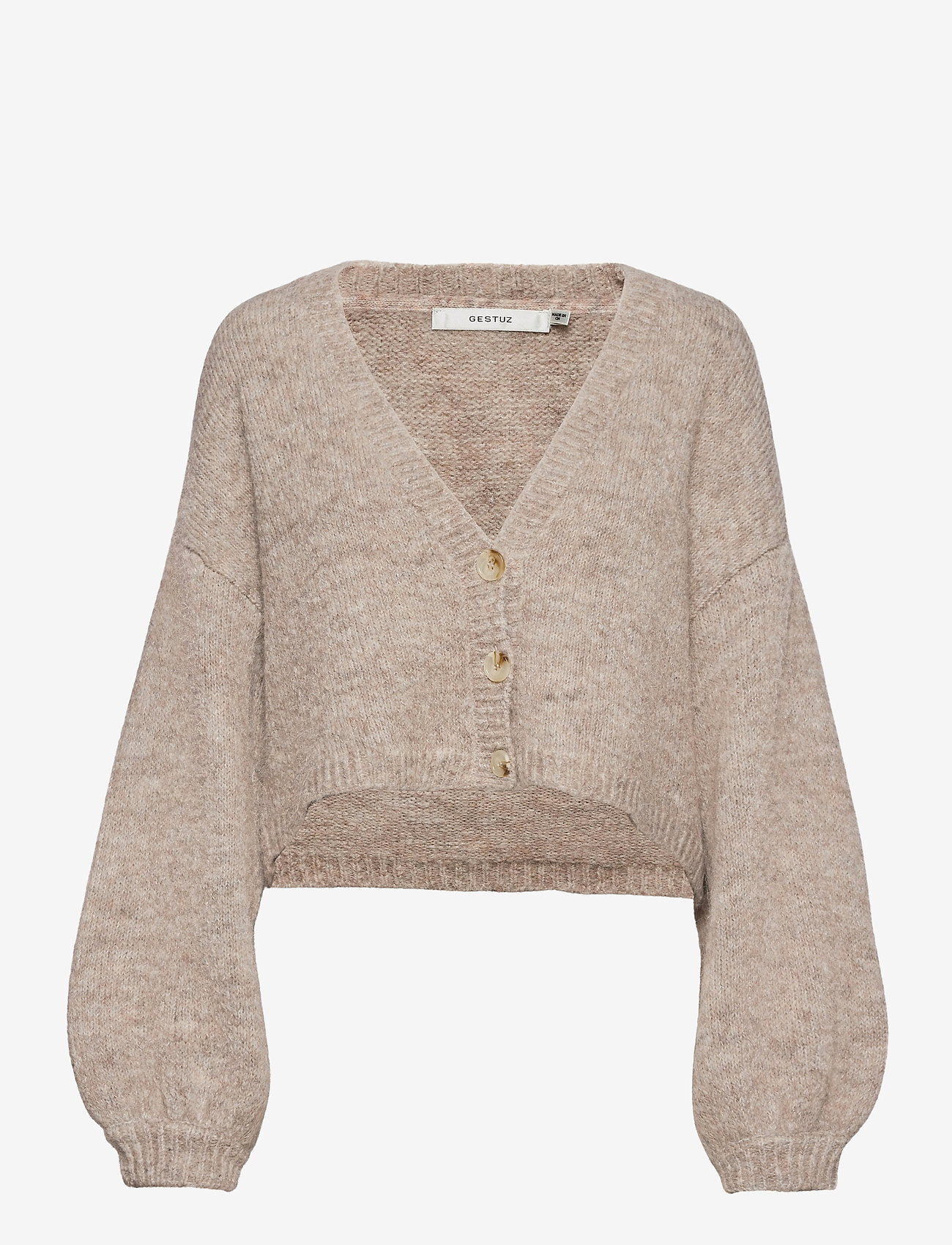 Gestuz - DoaGZ cardigan SO21 - tannin melange - 0