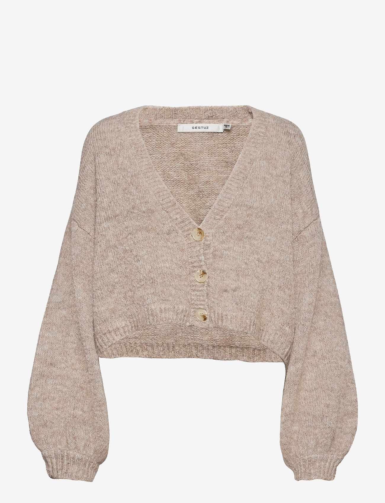 Gestuz - DoaGZ cardigan SO21 - tannin melange - 1