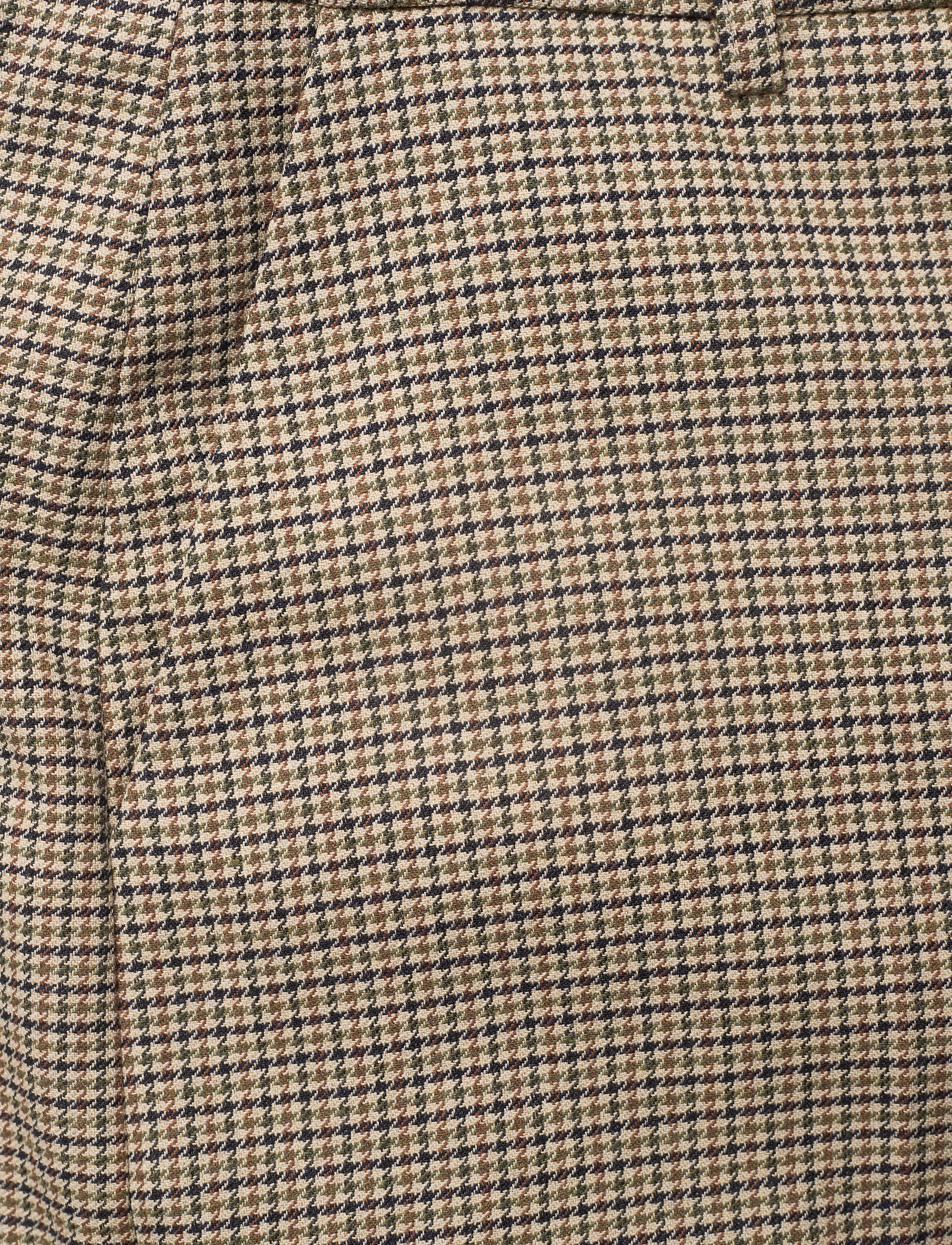 Gestuz - GritaGZ HW wide pants - sand black check - 3